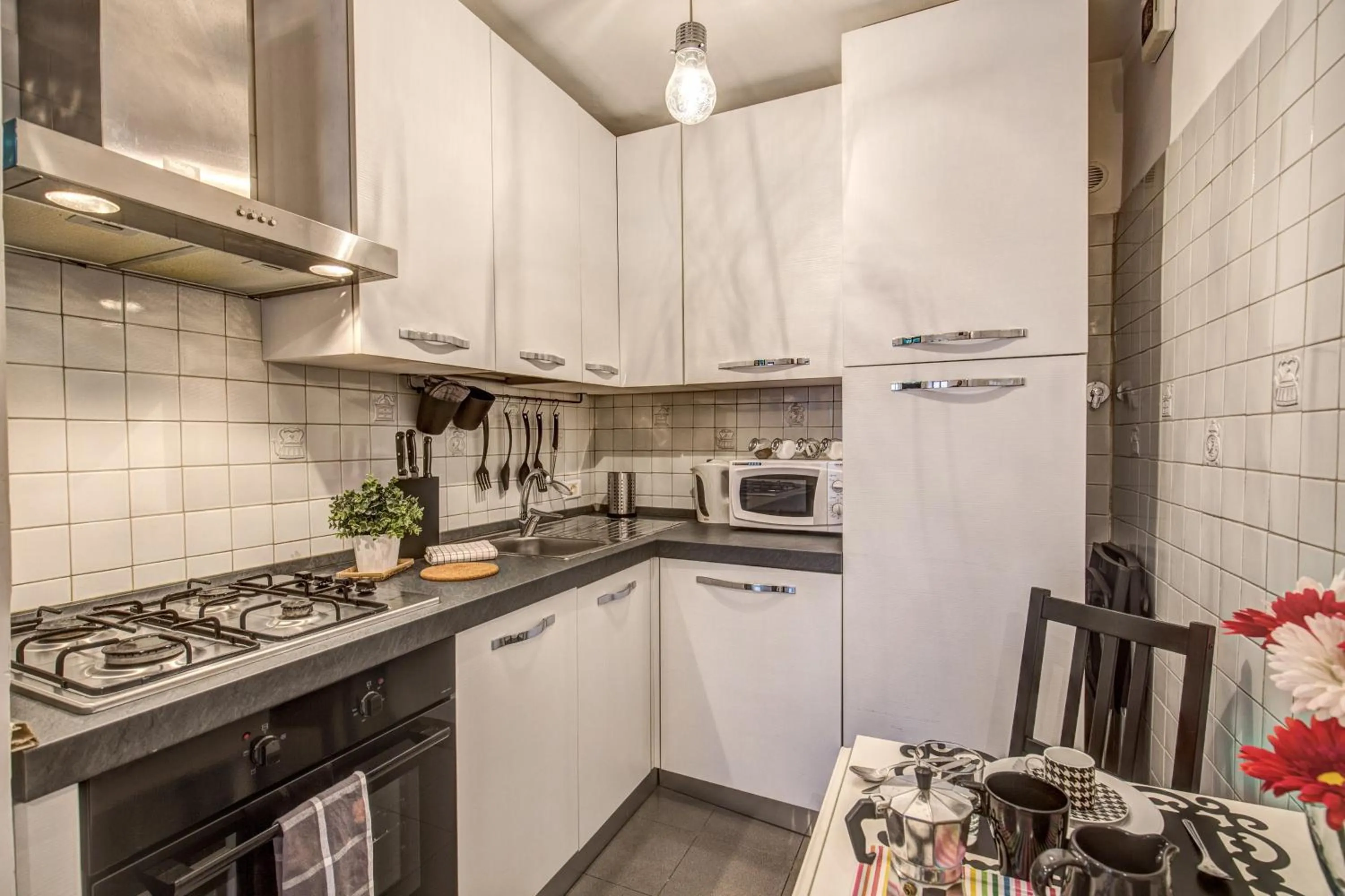 Kitchen or kitchenette in M&L Apartments - Ardesia Colosseo