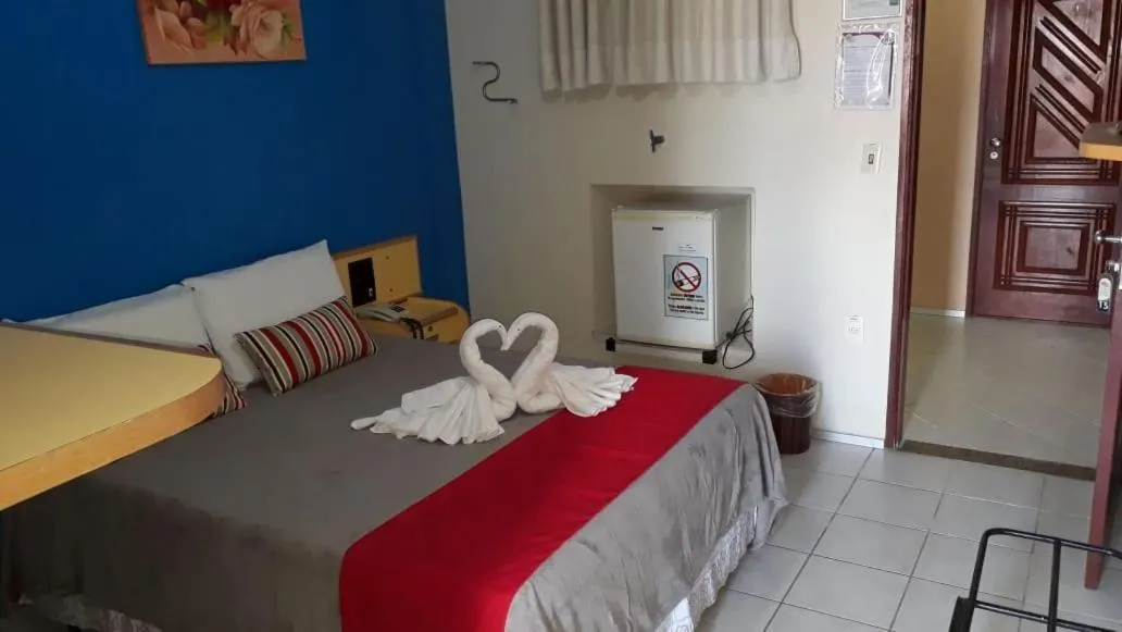 Bed in Pousada Recifes de Corais