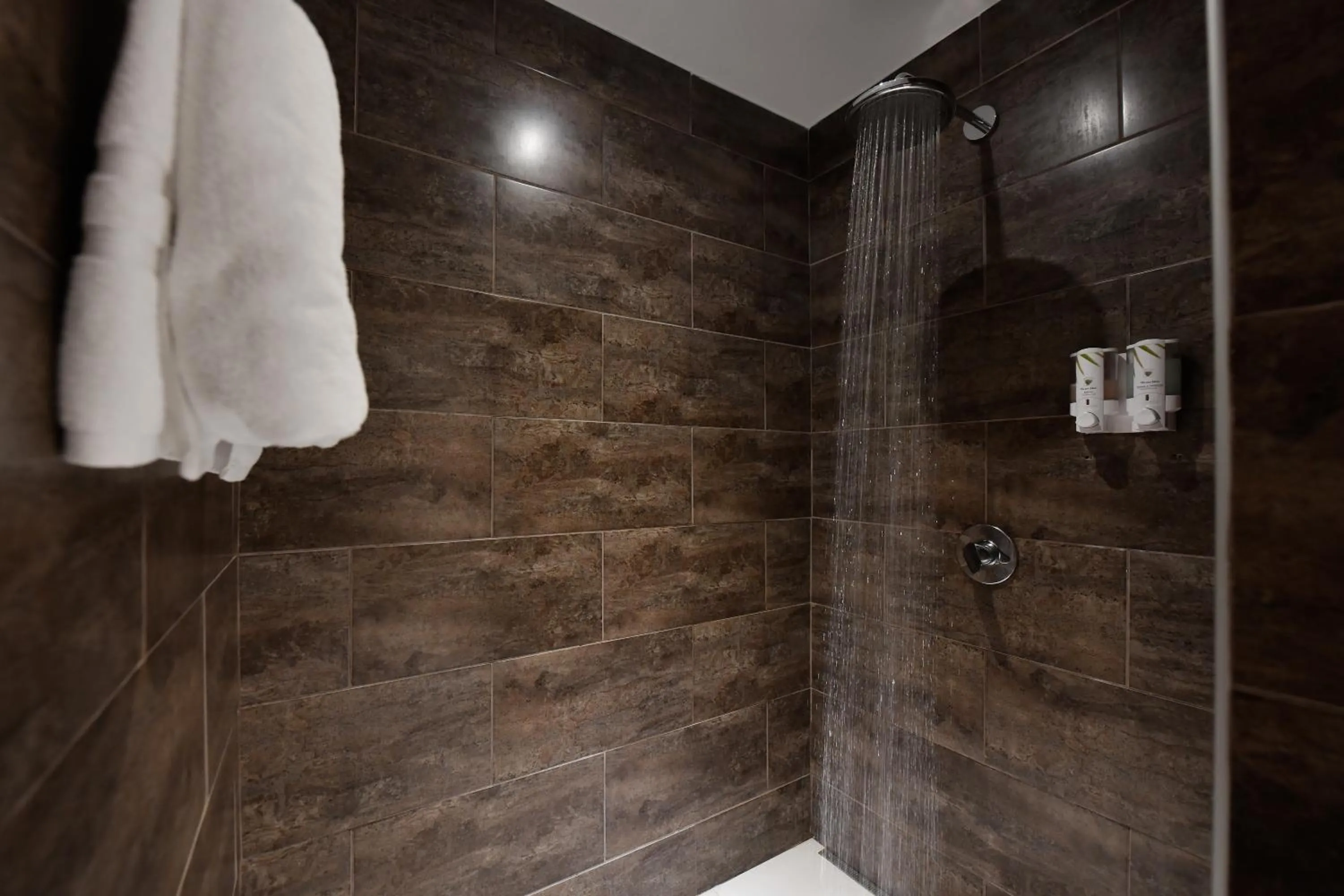 Shower in Boutique Hotel Swiss Paradise Aruba Villas and Suites