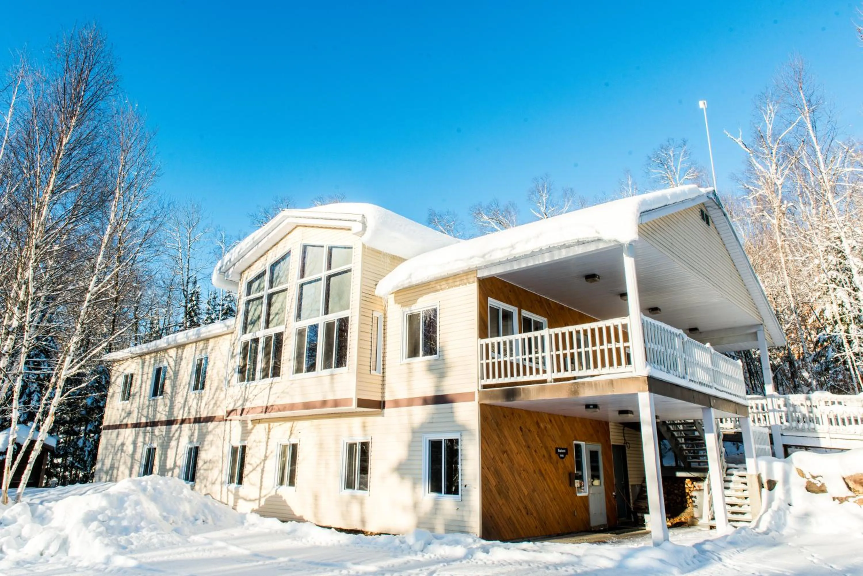 Winter in Chalets Lanaudière