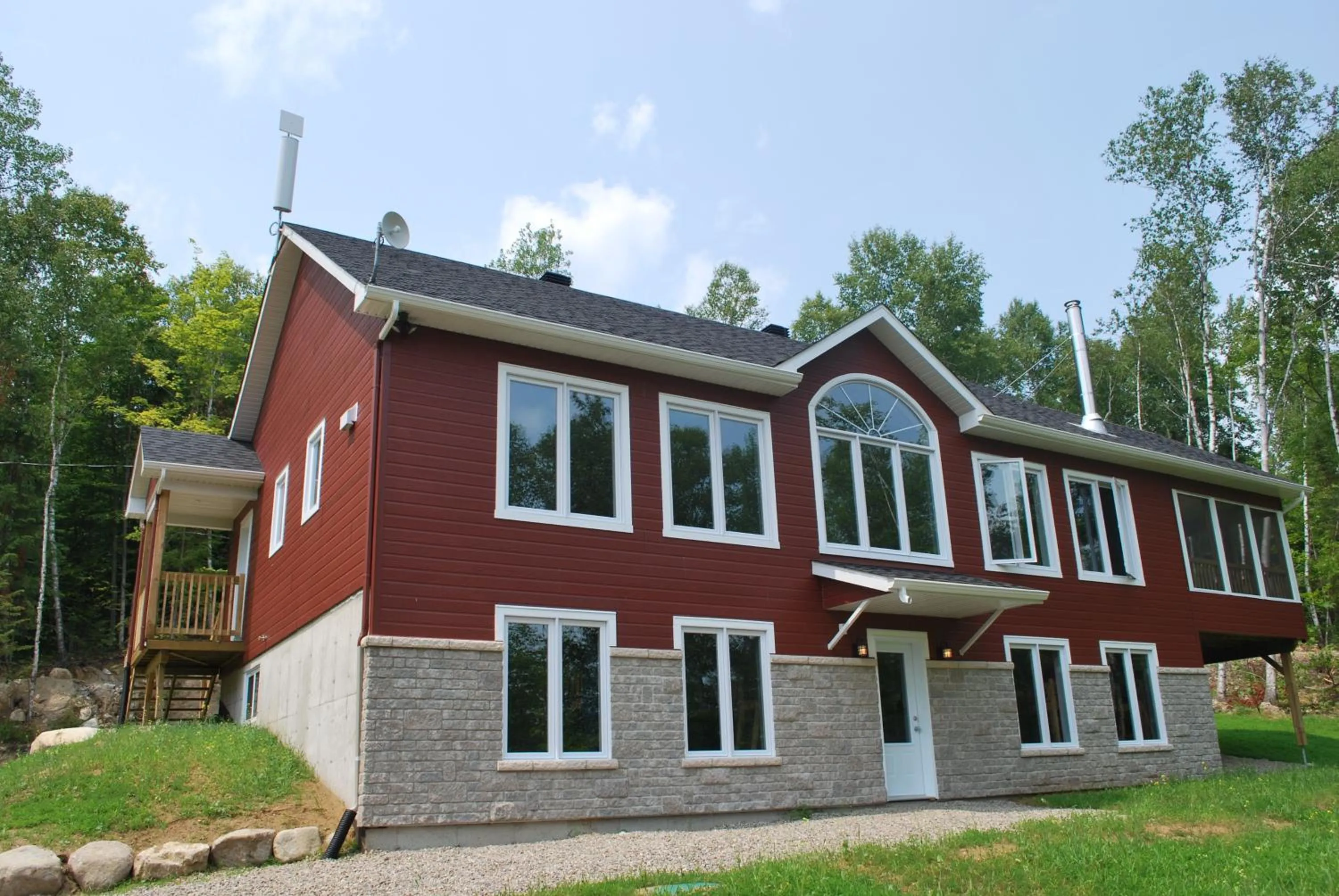 Property building in Chalets Lanaudière