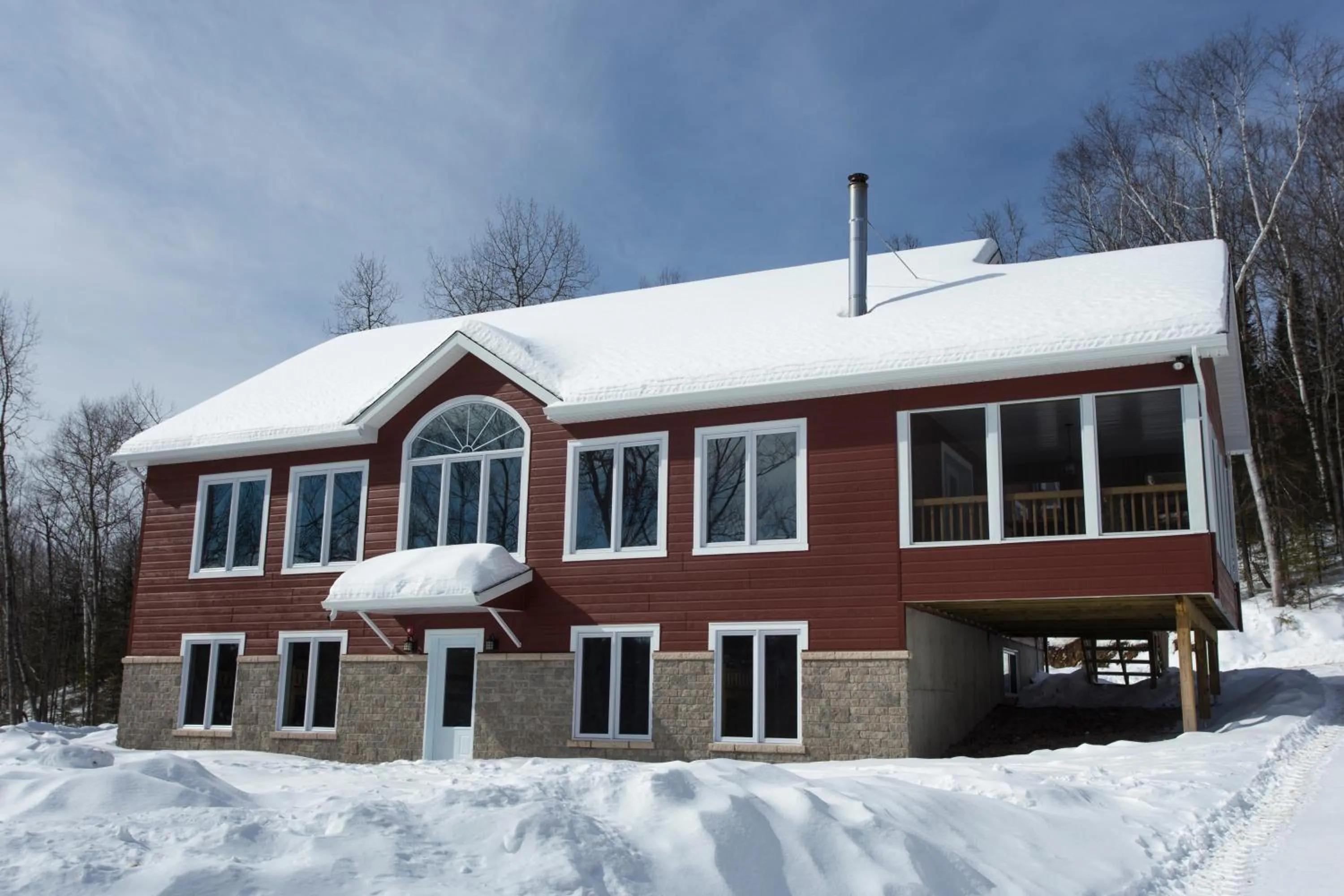 Property building in Chalets Lanaudière