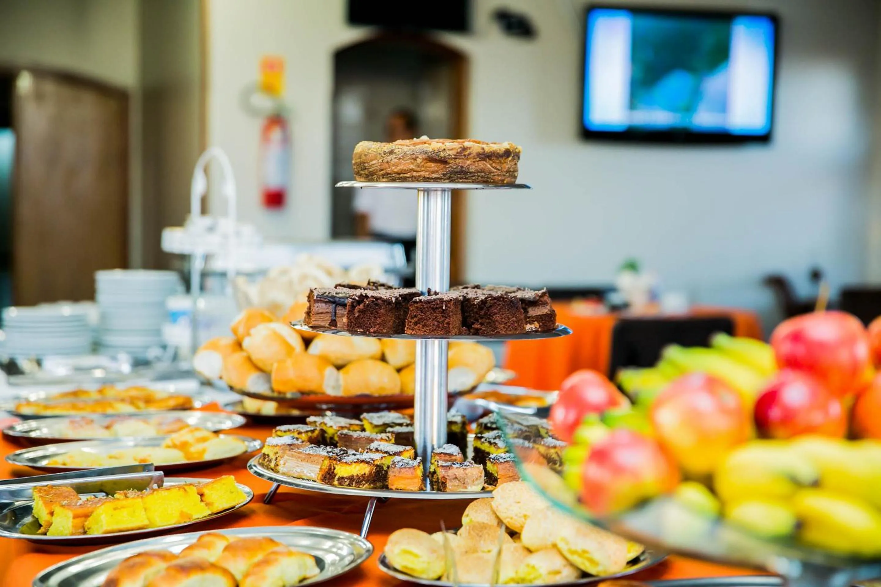 Buffet breakfast in Piloes Palace Hotel