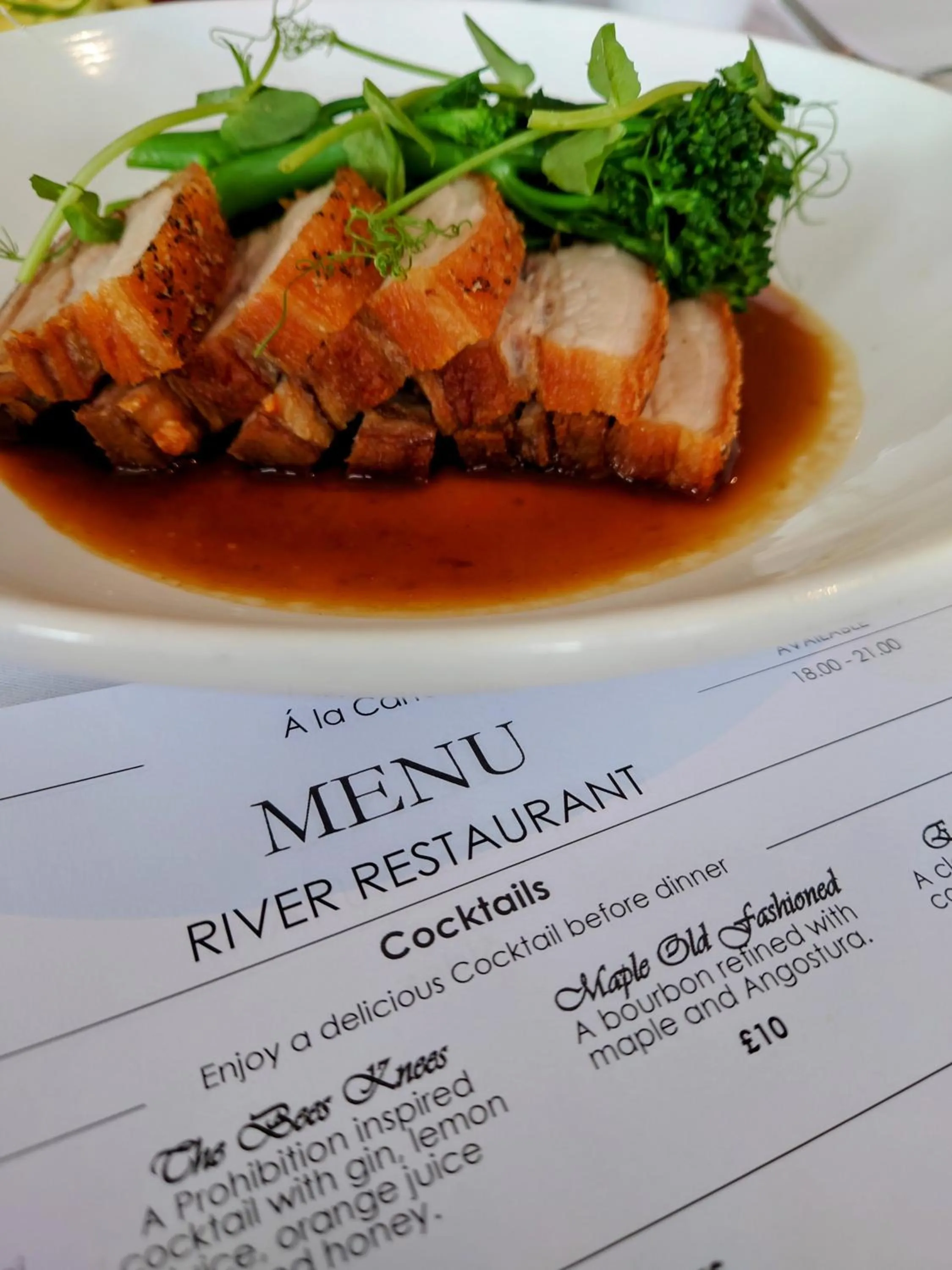 Restaurant/places to eat in Shillingford Bridge Hotel