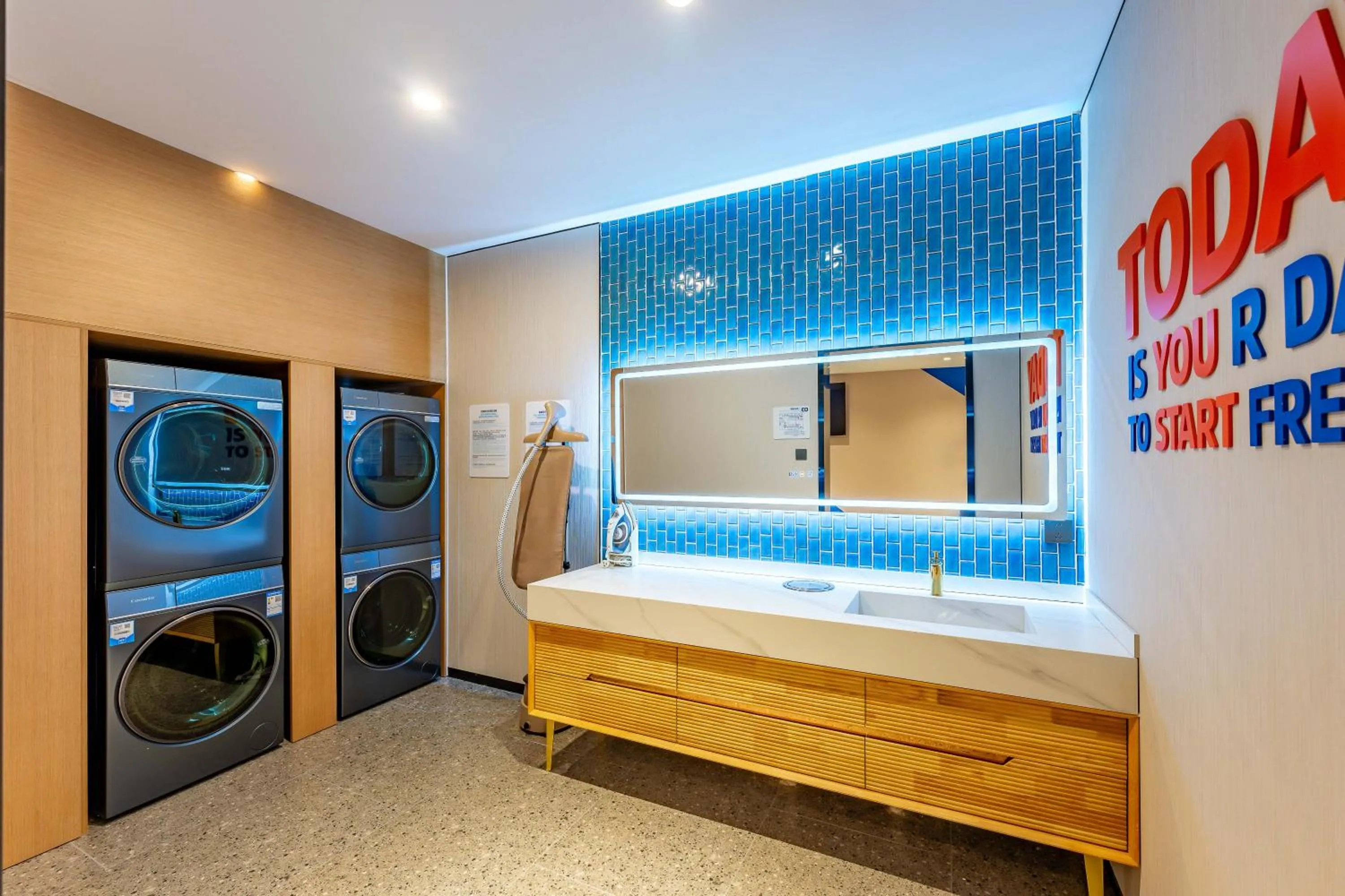 washing machine in Holiday Inn Express Beijing Conference Center by IHG