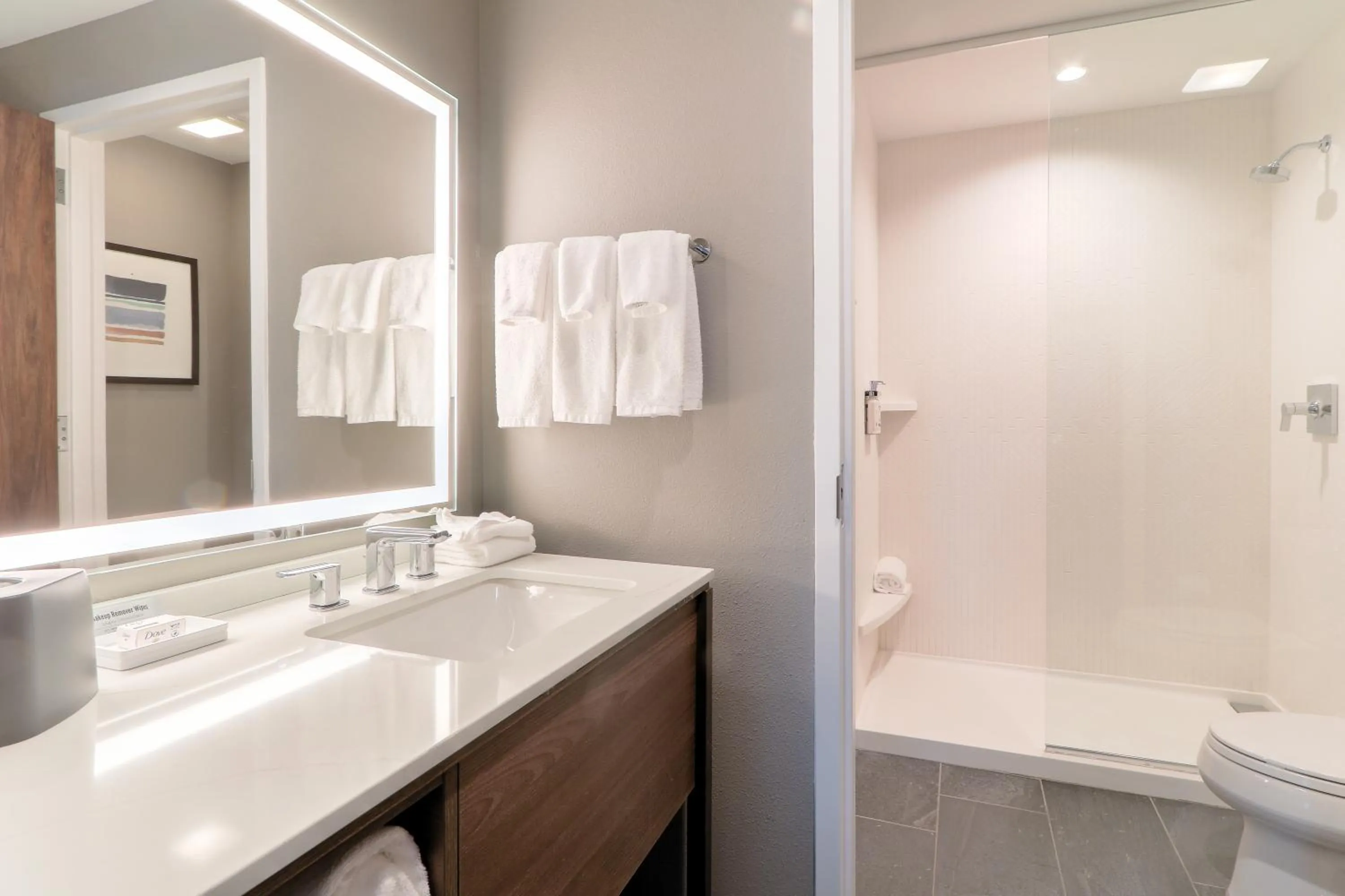 Shower in Staybridge Suites Pigeon Forge - Smoky Mtns by IHG