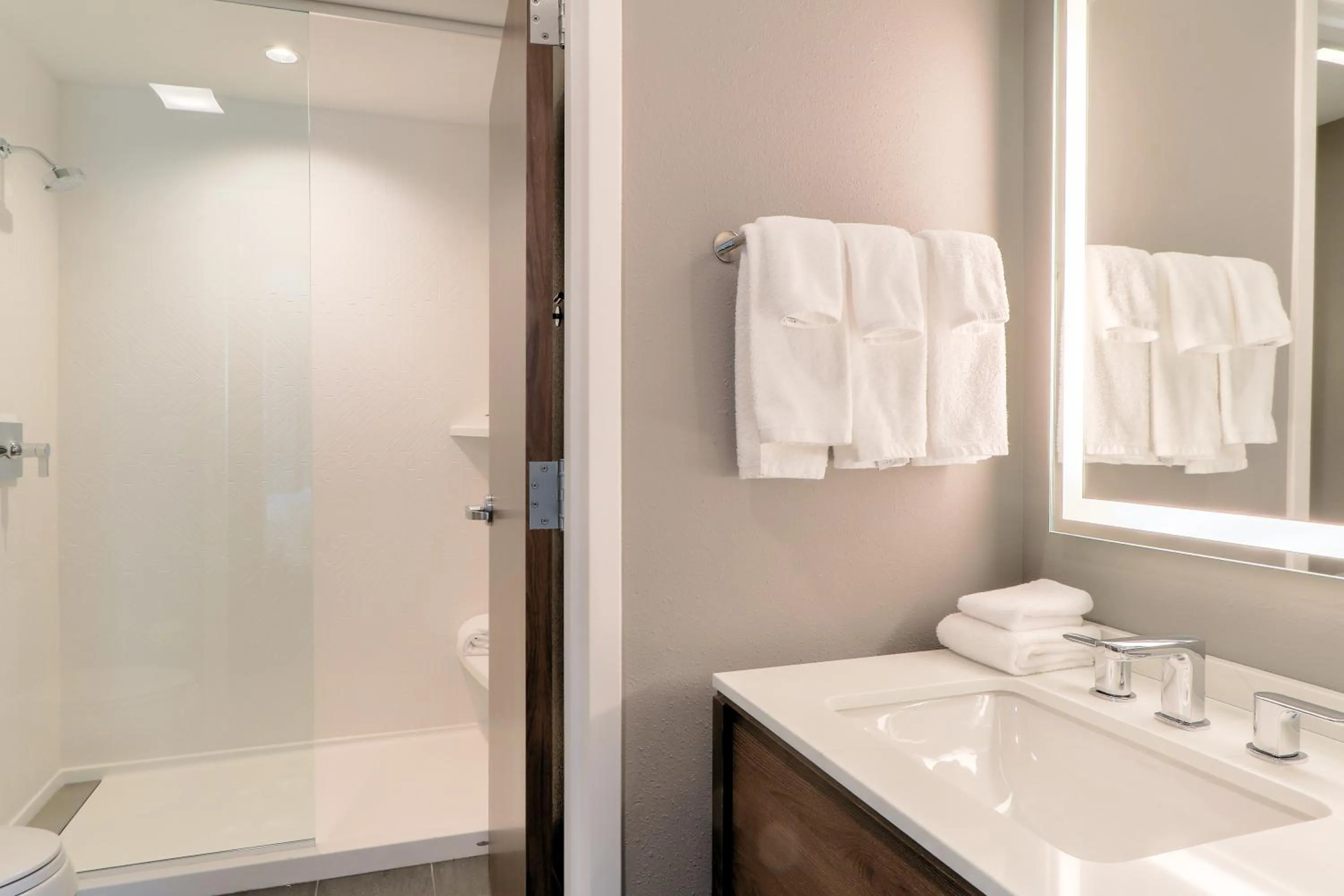 Shower in Staybridge Suites Pigeon Forge - Smoky Mtns by IHG