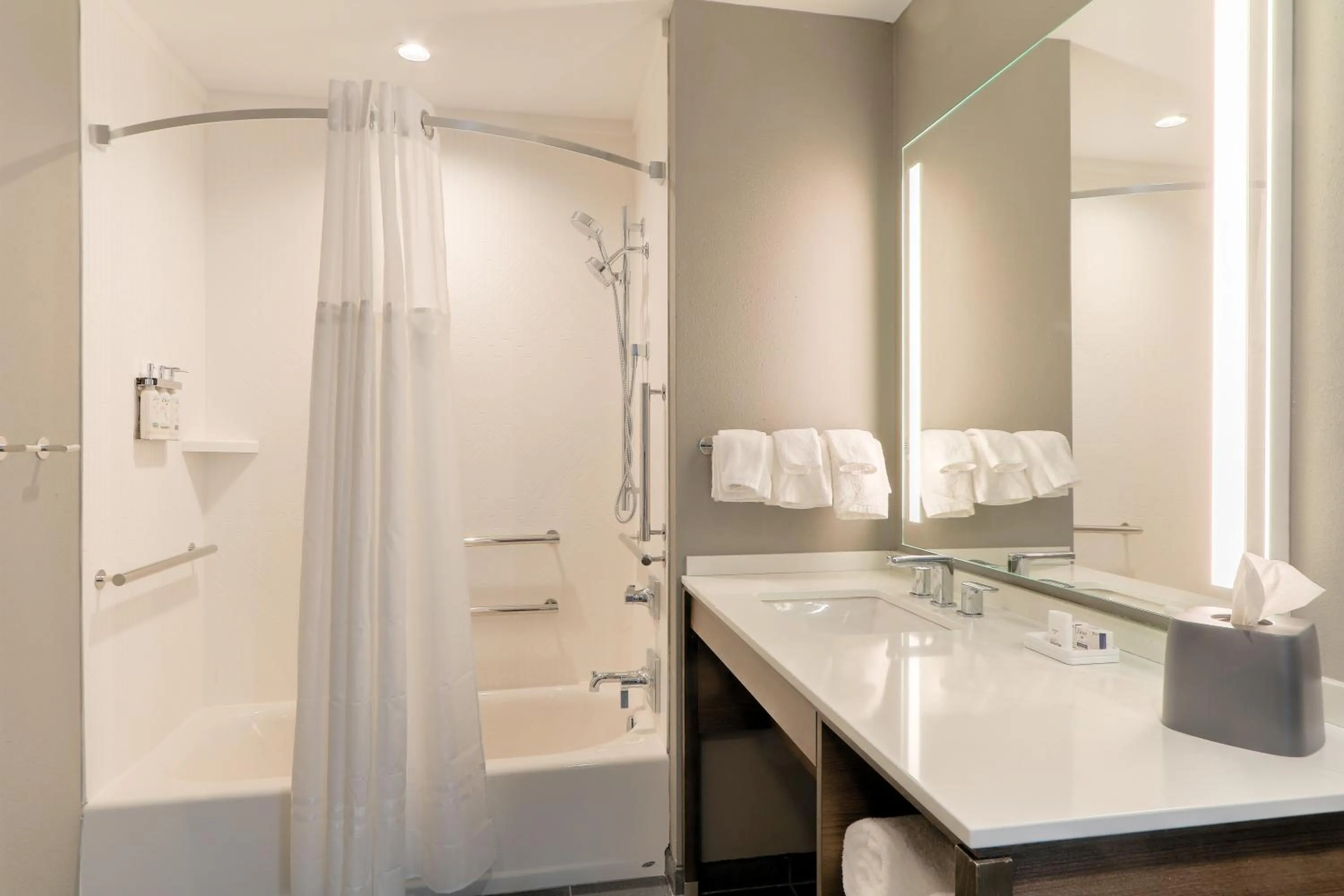 Shower in Staybridge Suites Pigeon Forge - Smoky Mtns by IHG