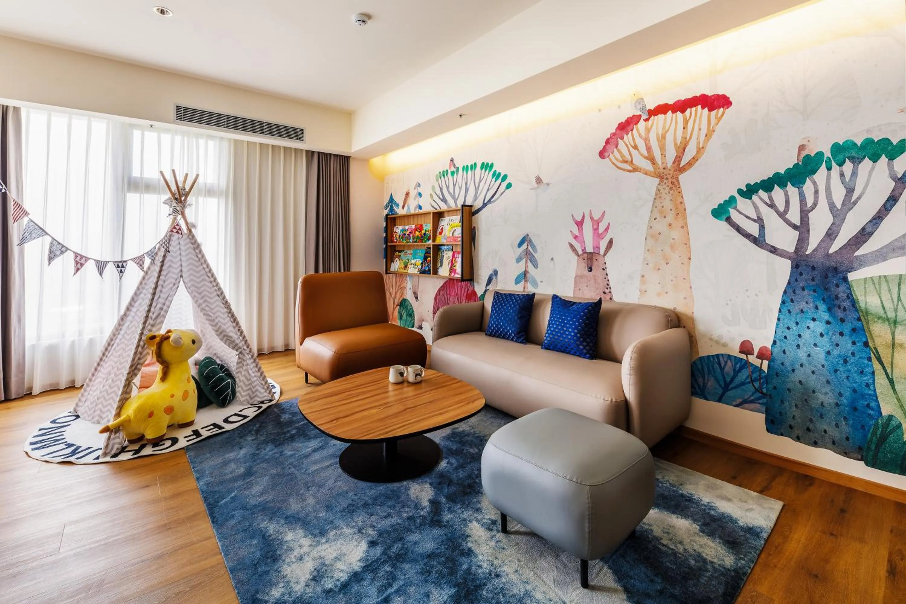 Living room in voco Chiayi by IHG