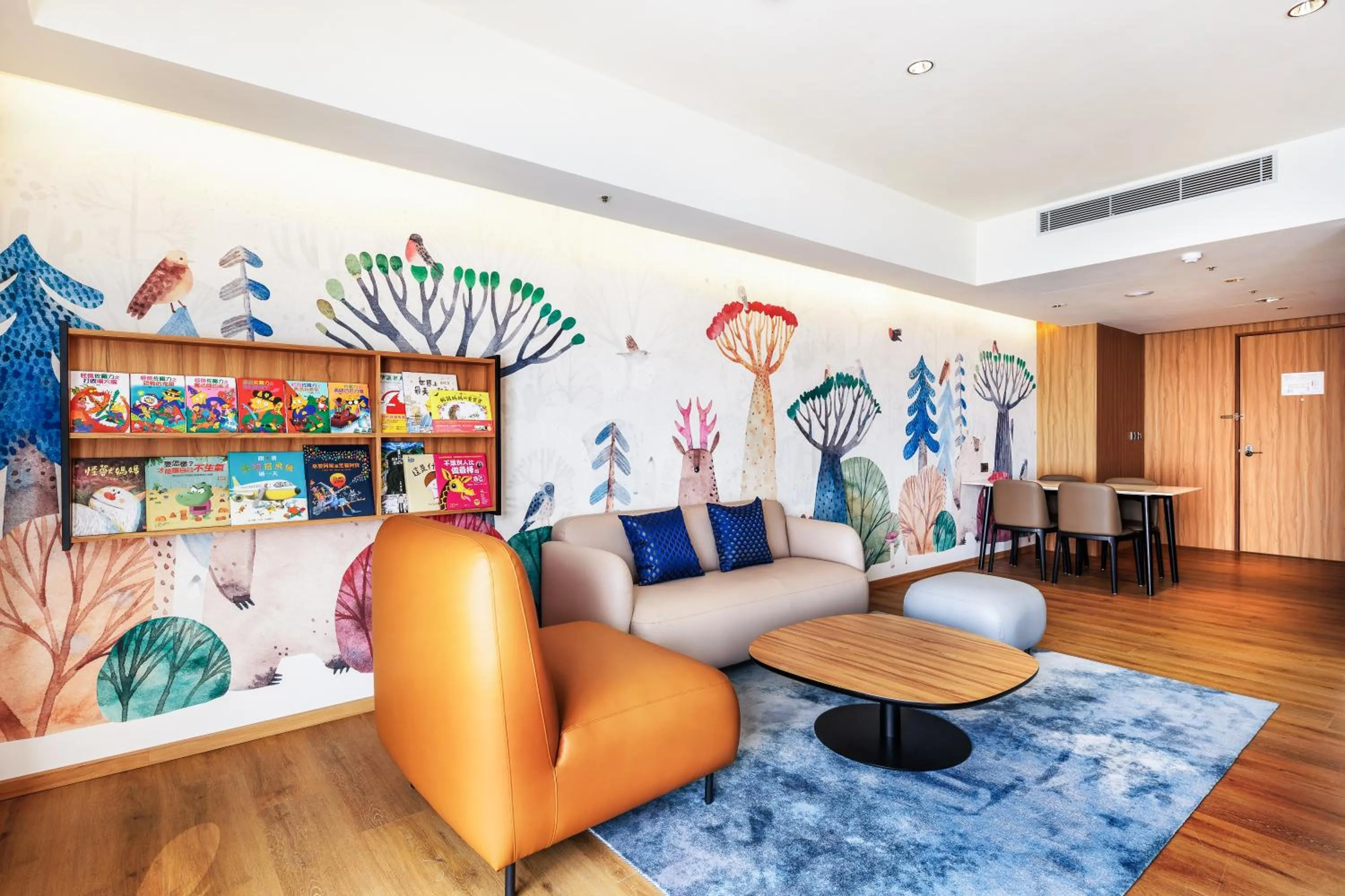 Living room in voco Chiayi by IHG