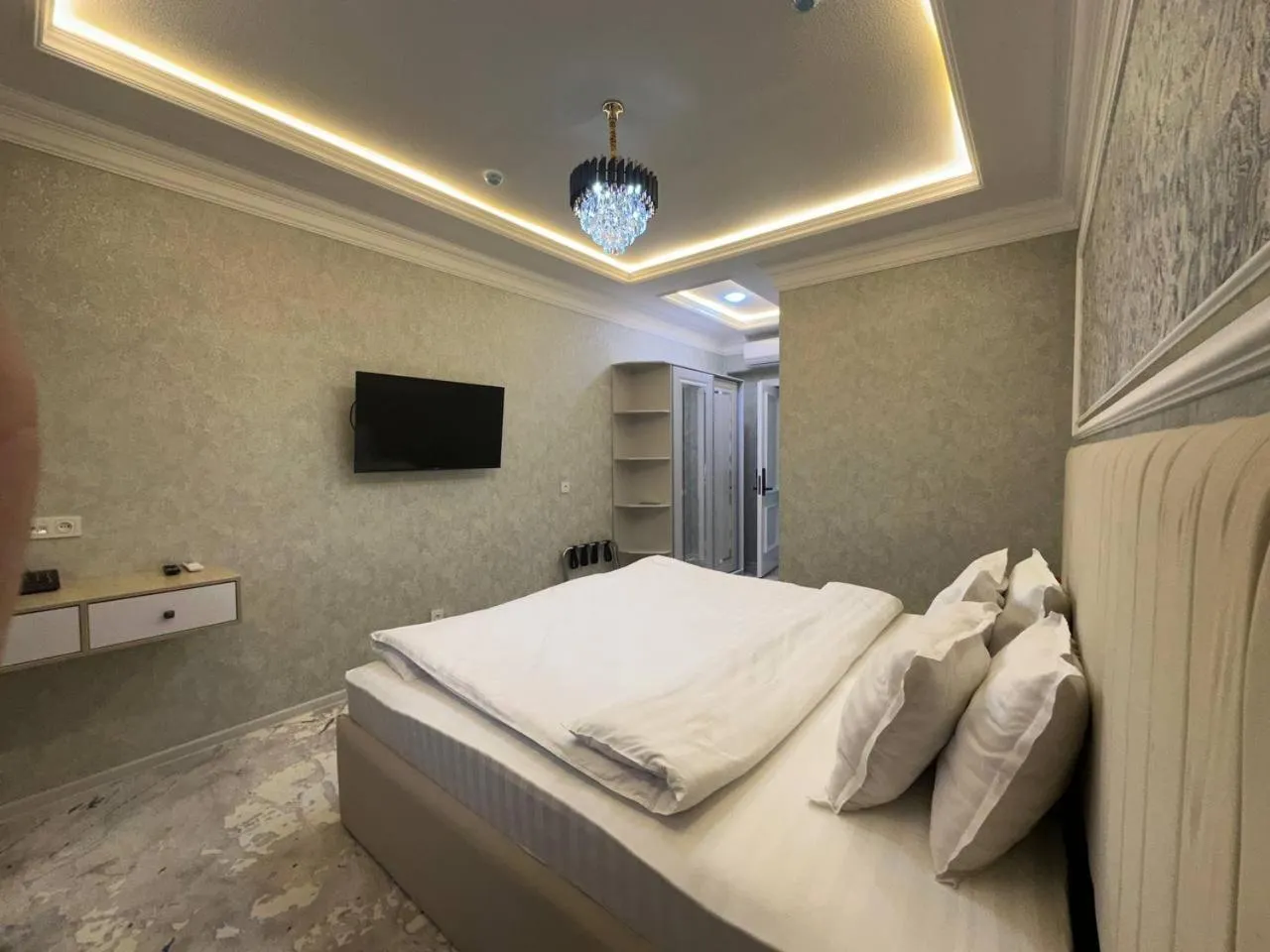 Bed in Ko'k Saroy Plaza Hotel