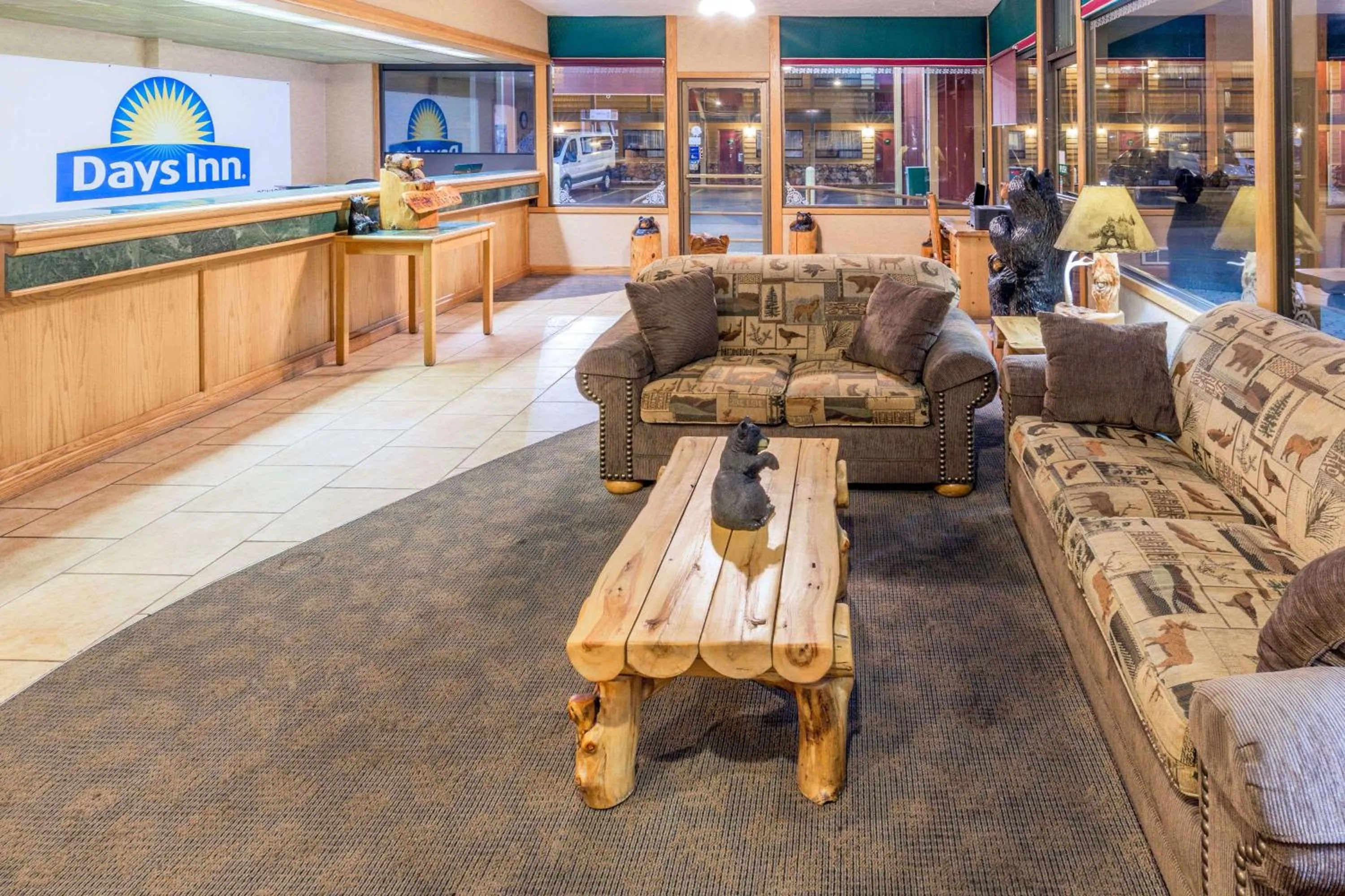 Lobby or reception in Days Inn by Wyndham Black Bear