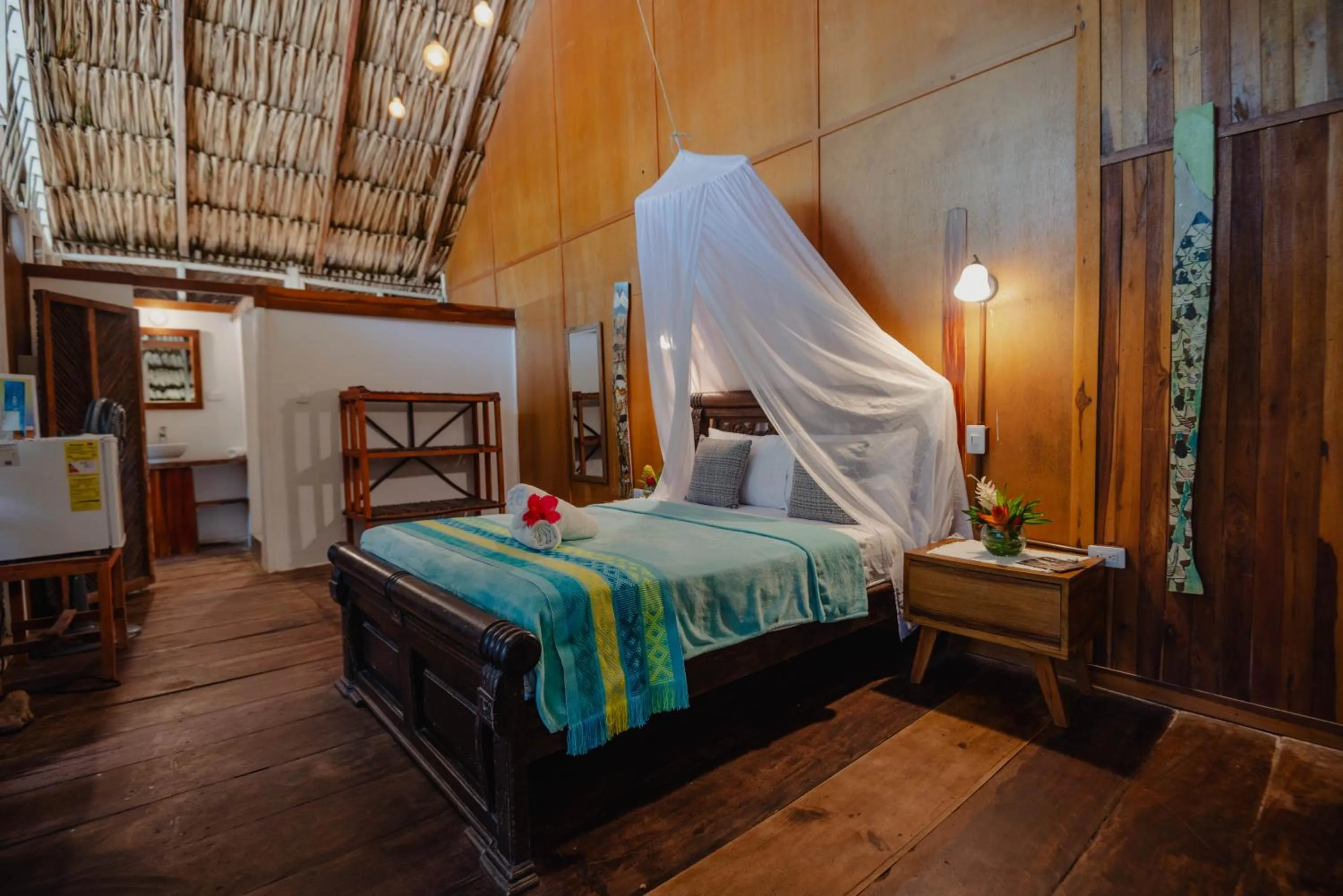 Quadruple Room with Garden View in Finca Escondida