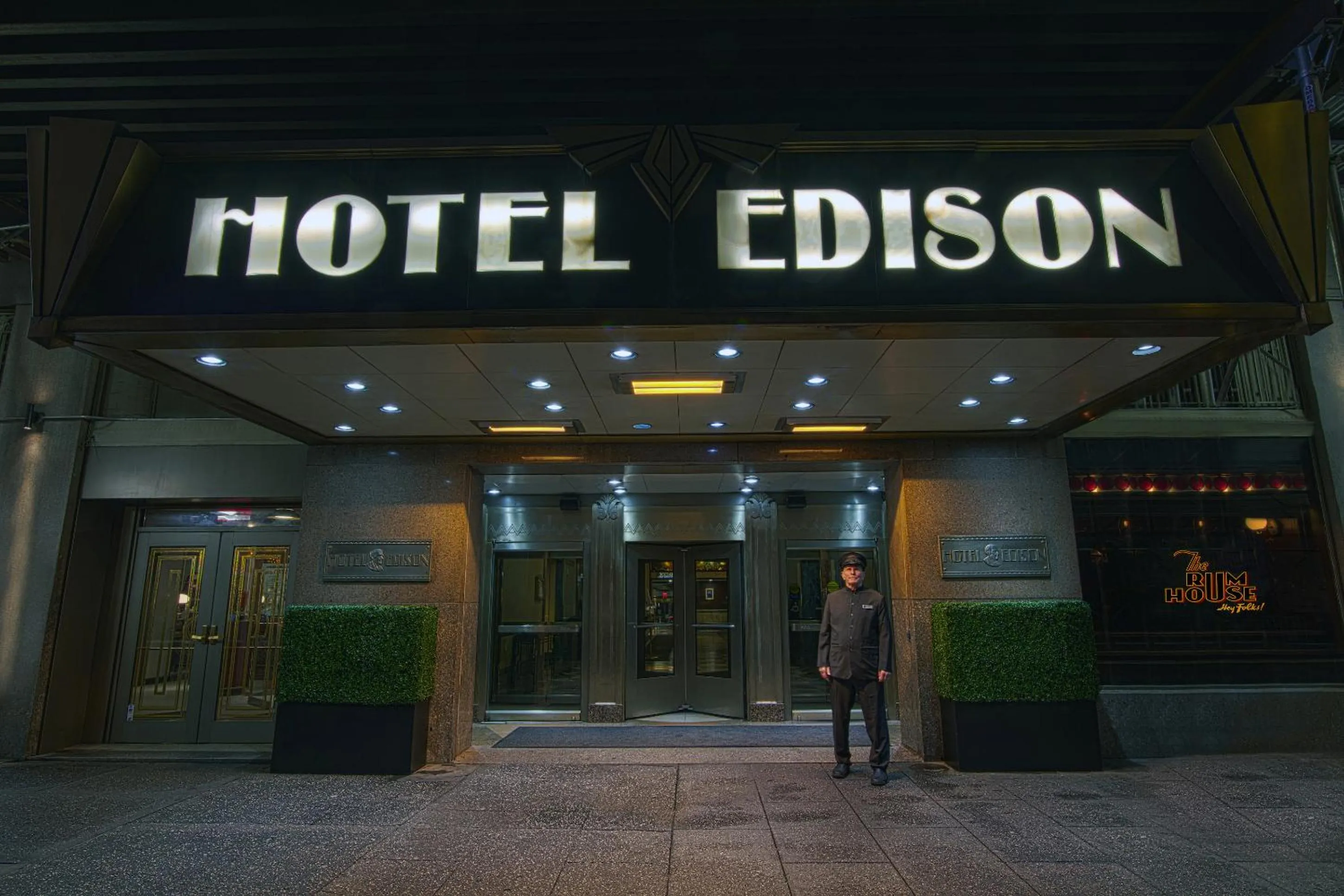 Facade/entrance in Hotel Edison Times Square