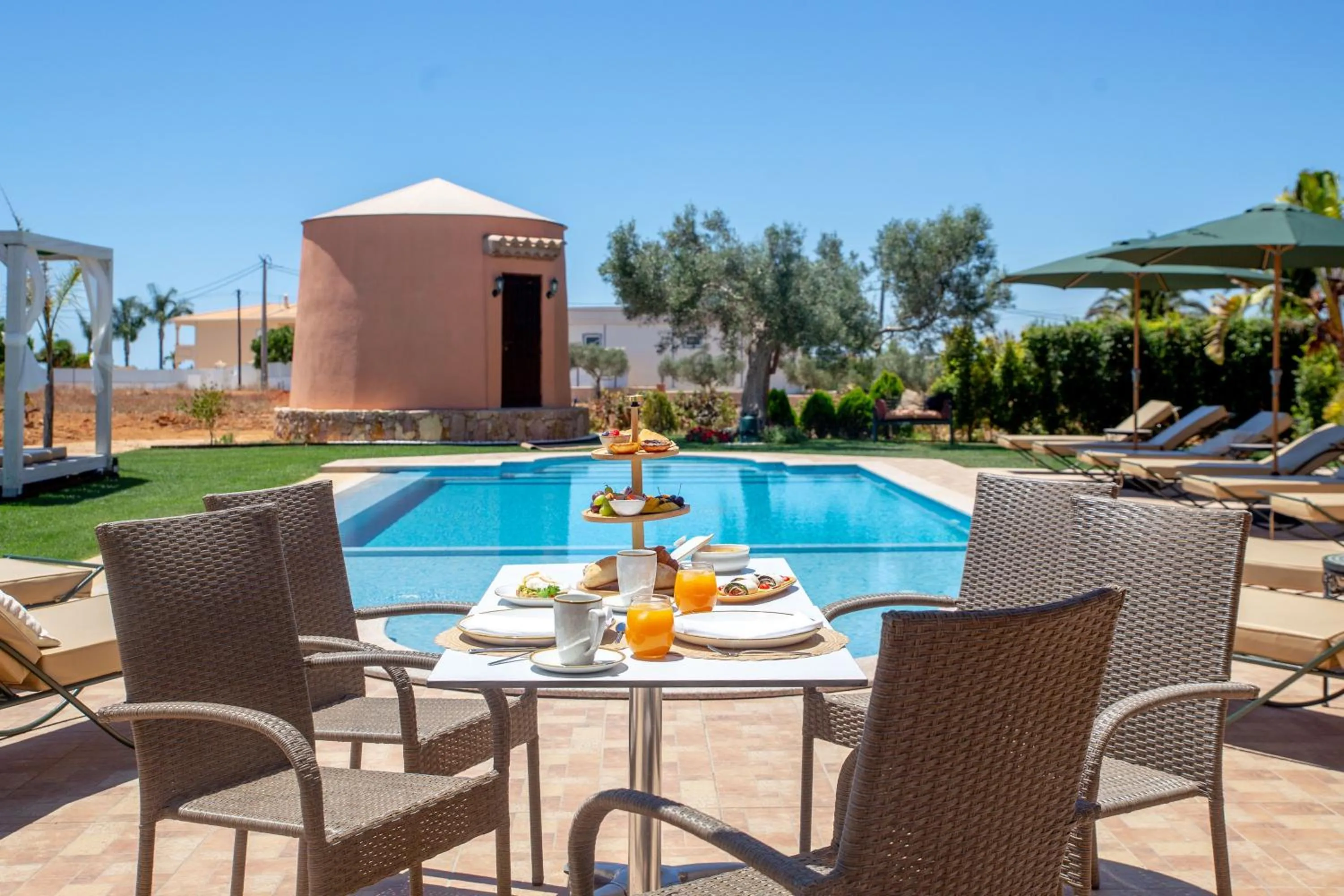 Swimming pool in Al Karob Yoga Boutique Villa