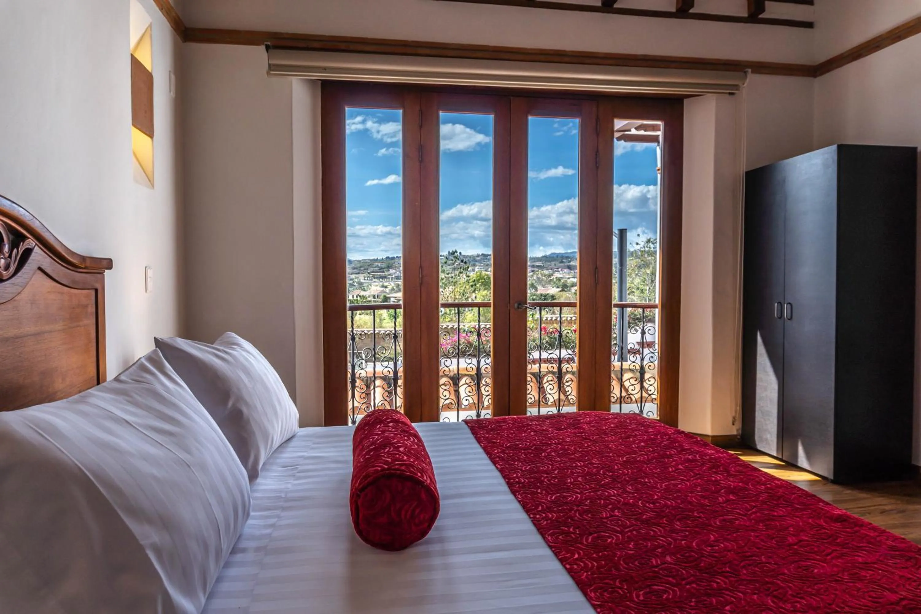 Bed in Maria Bonita Hotel