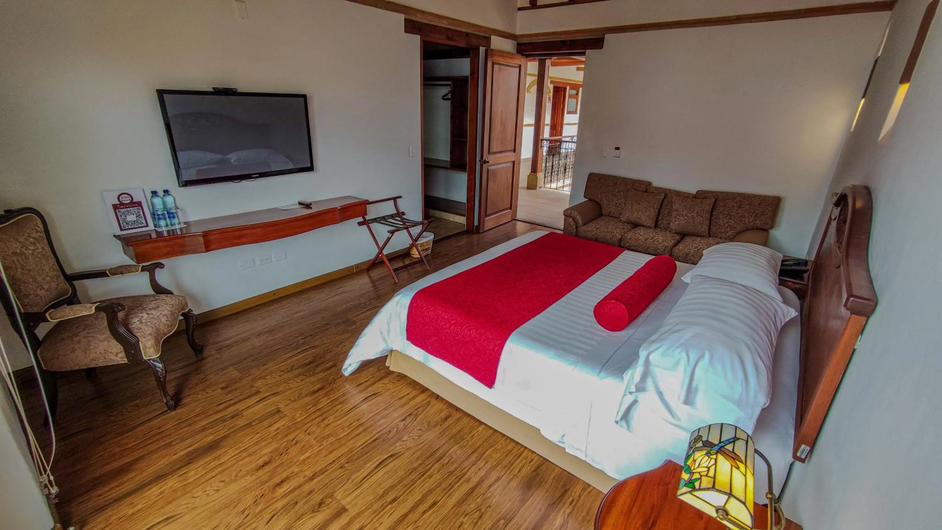 Bed in Maria Bonita Hotel