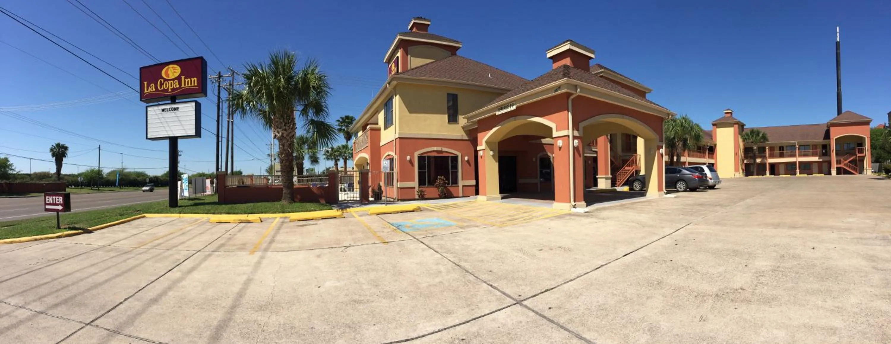 Facade/entrance in La Copa Inn Brownsville