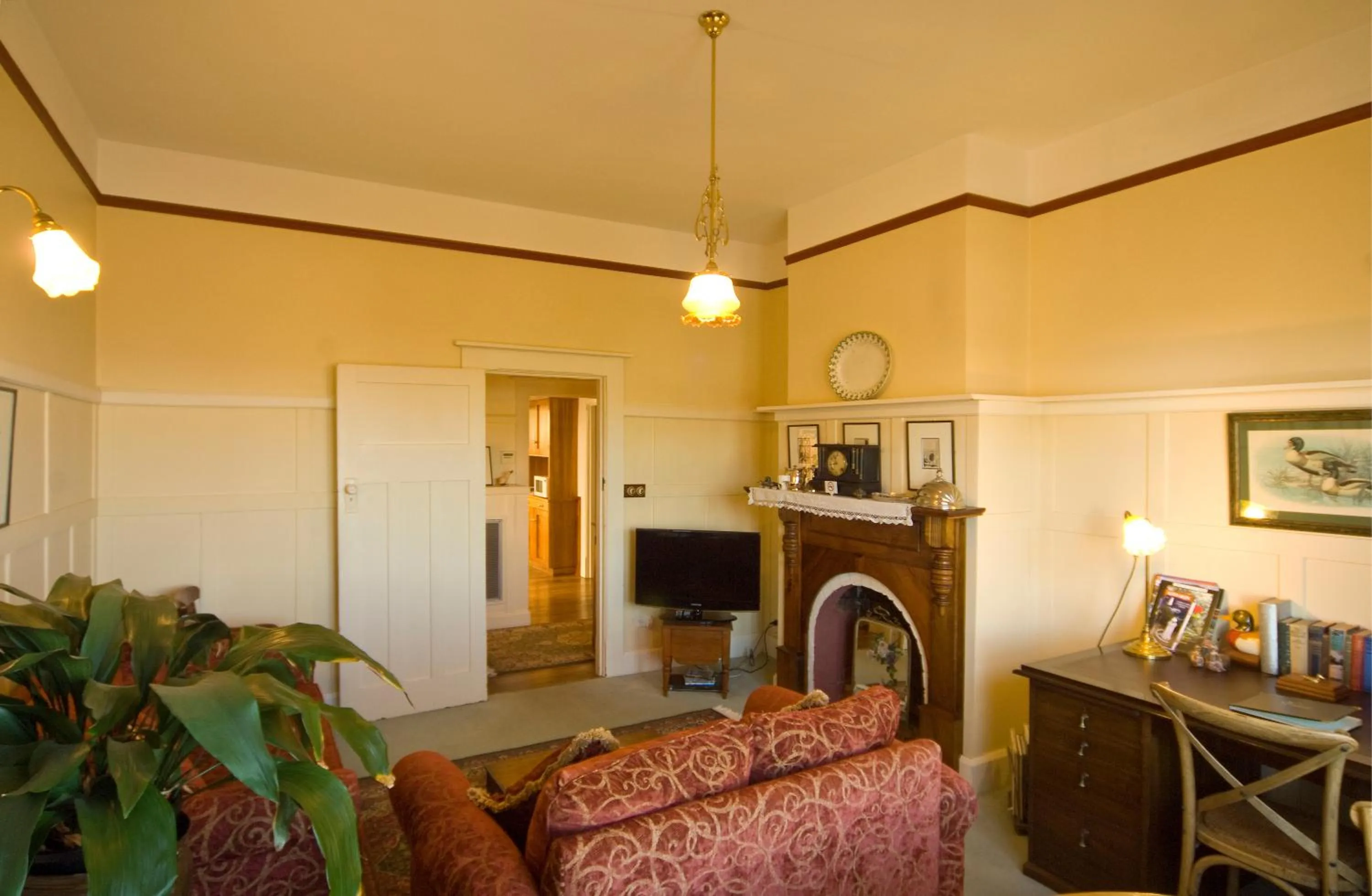 Living room in The Duck House