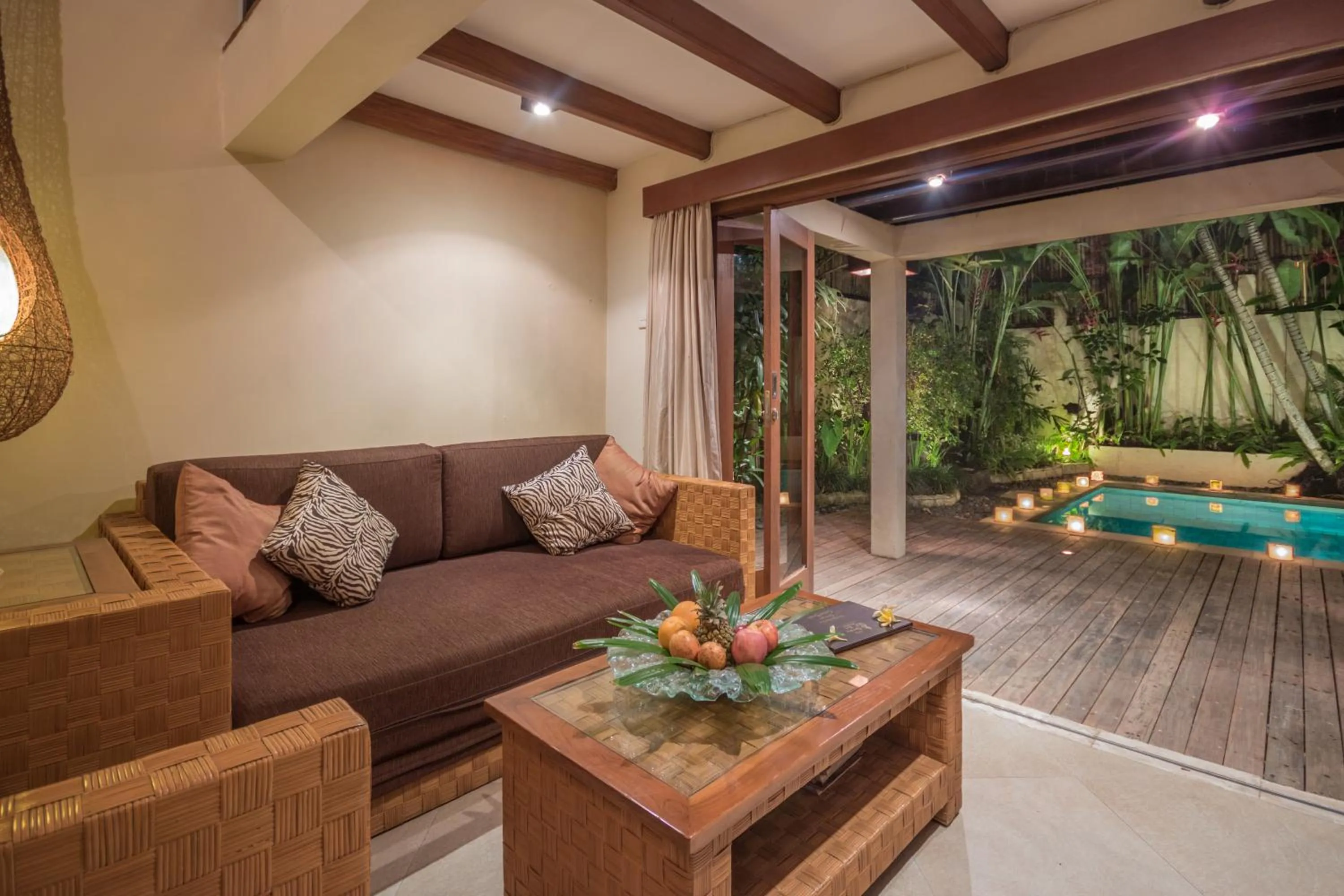 Living room in Villa Seriska Seminyak