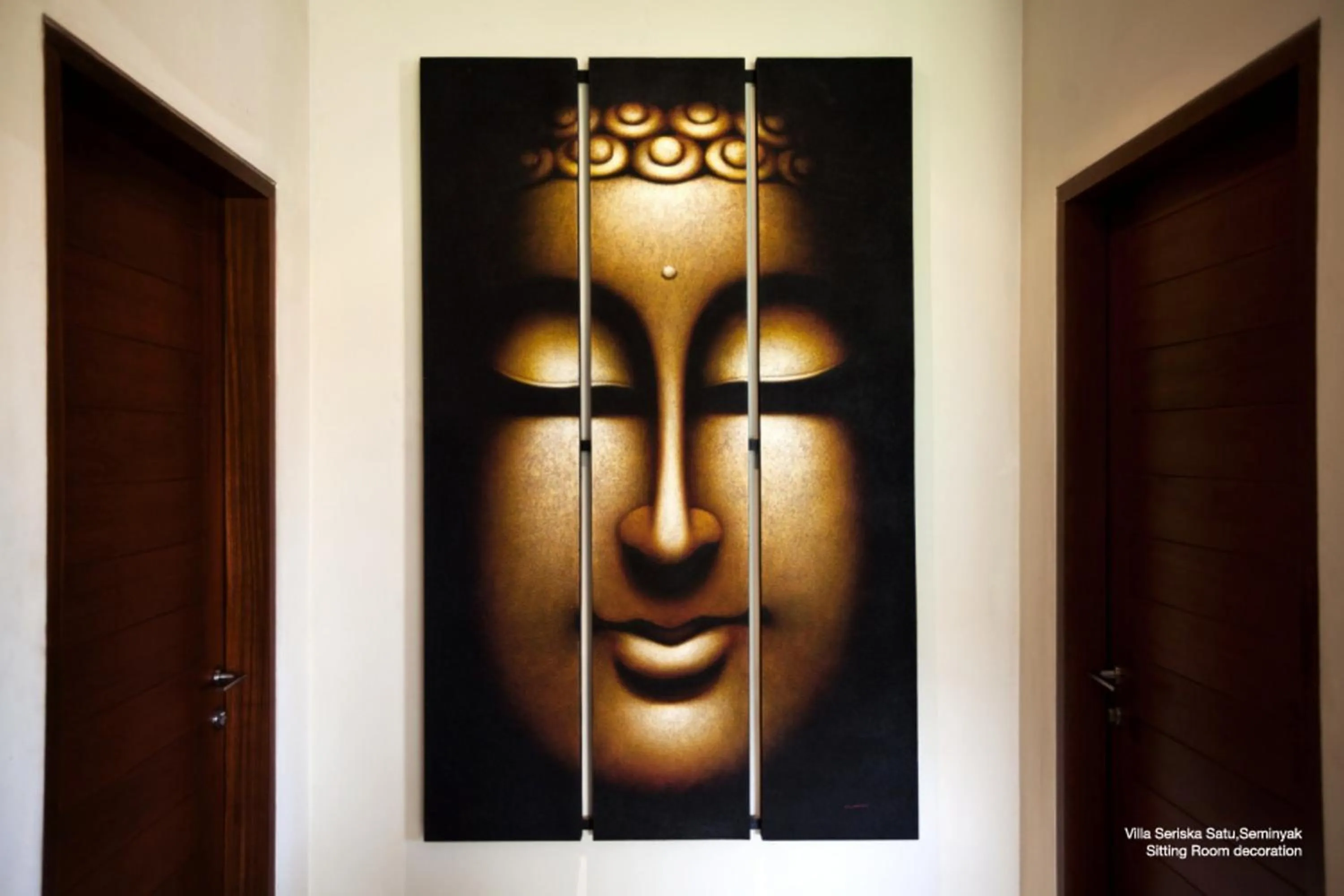 Decorative detail in Villa Seriska Seminyak