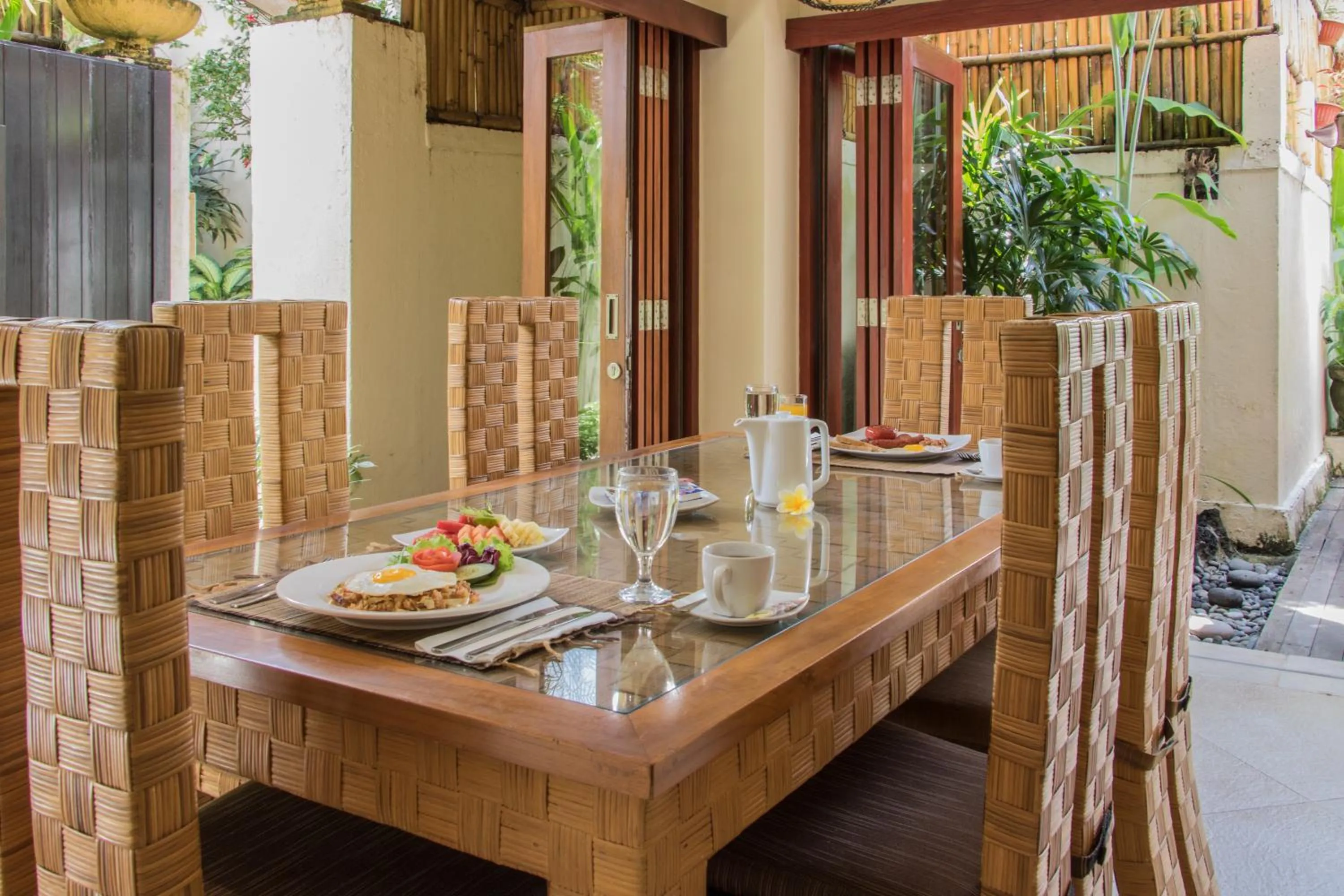 Food close-up in Villa Seriska Seminyak