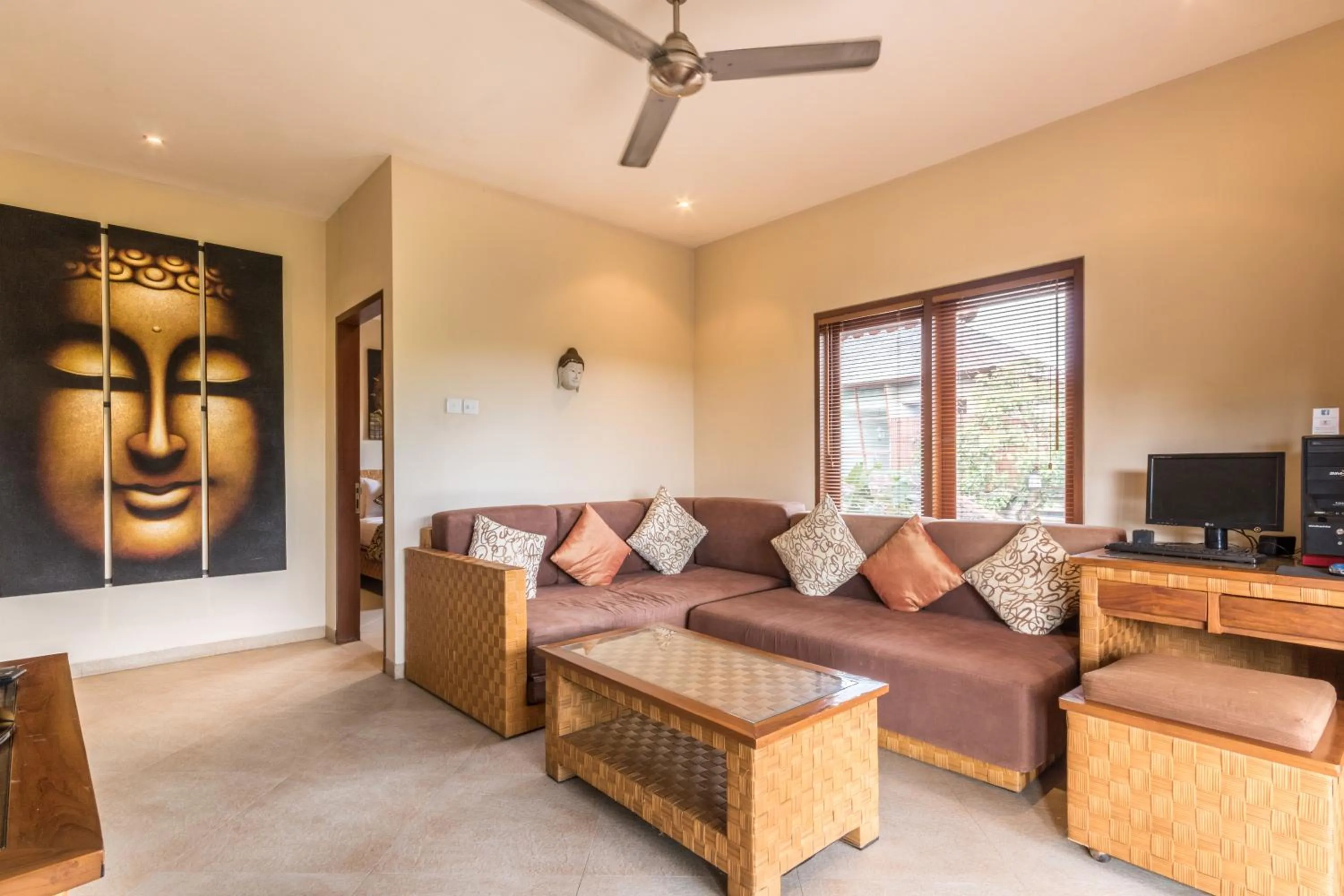 Living room in Villa Seriska Seminyak