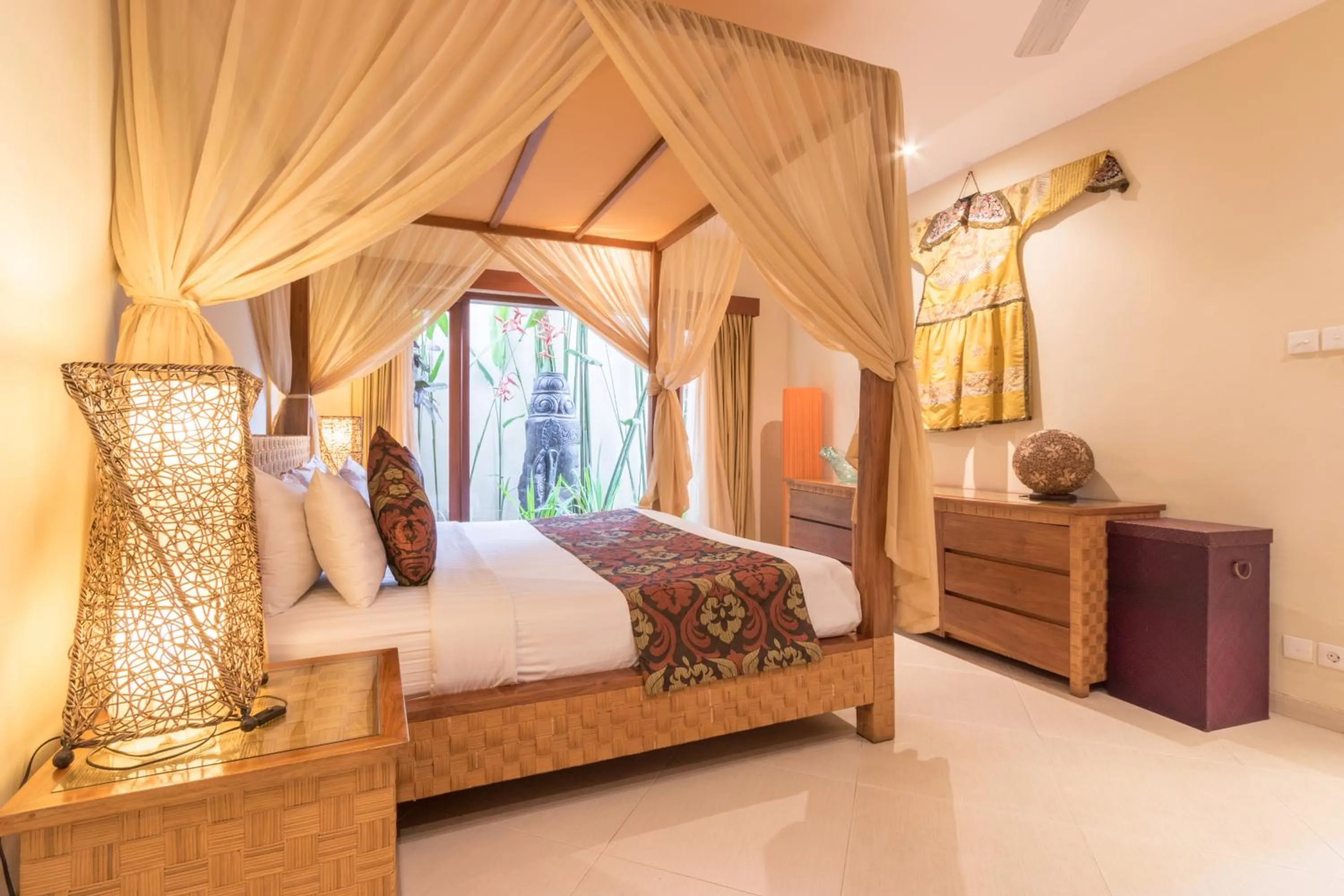 Bedroom, Bed in Villa Seriska Seminyak