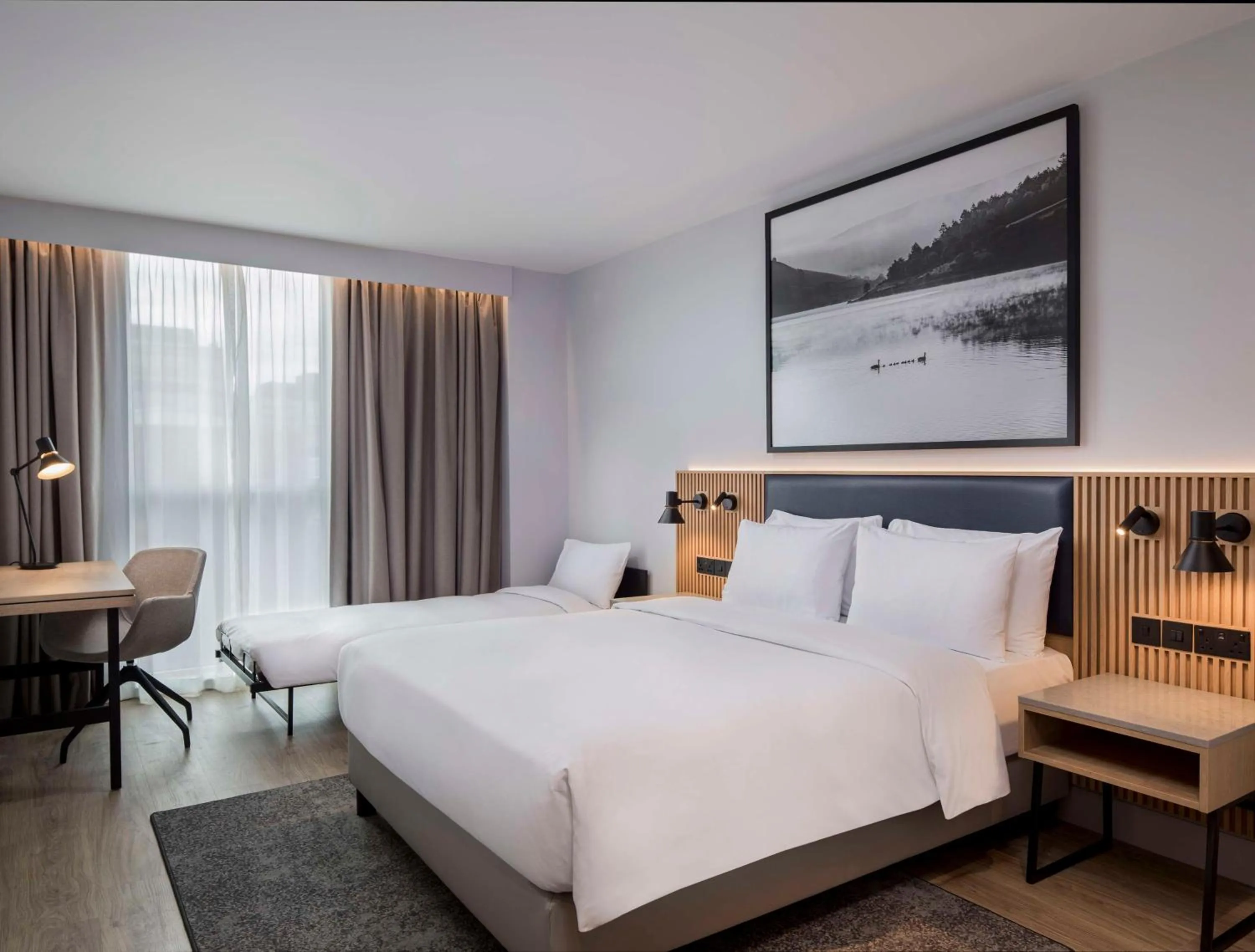 Bedroom, Bed in Radisson Blu Hotel, Sheffield