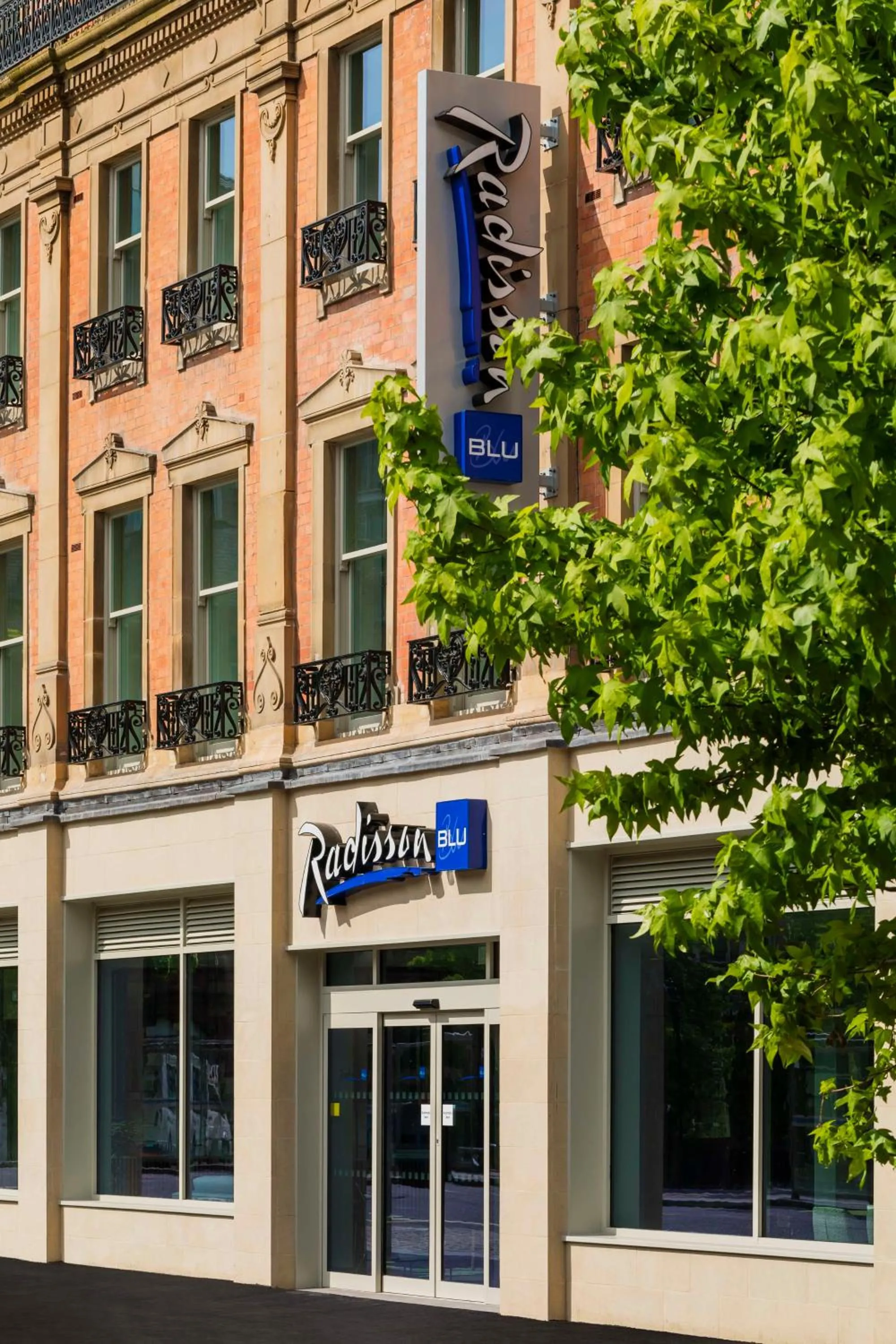 Property building in Radisson Blu Hotel, Sheffield