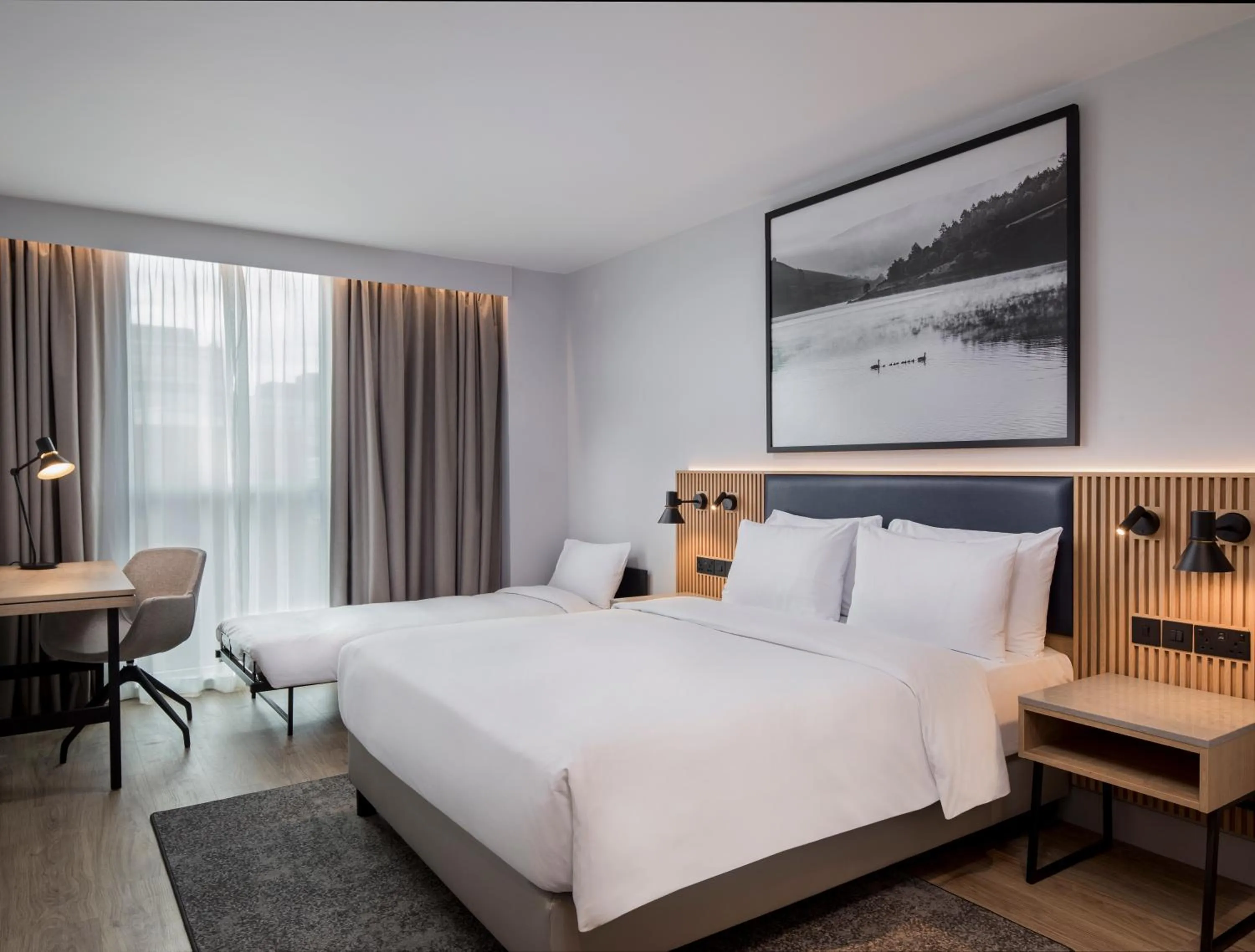 Bedroom, Bed in Radisson Blu Hotel, Sheffield