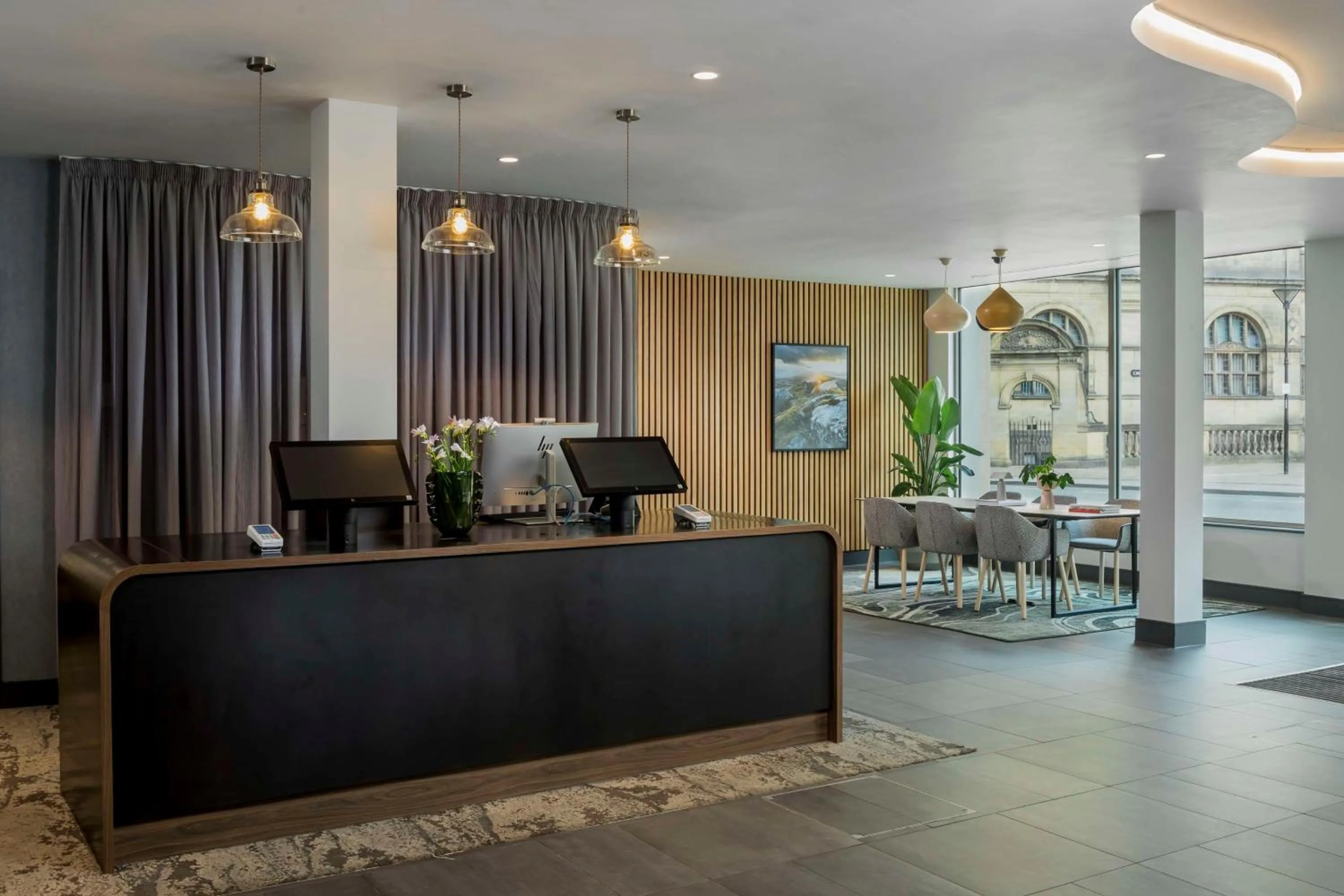 Lobby or reception in Radisson Blu Hotel, Sheffield