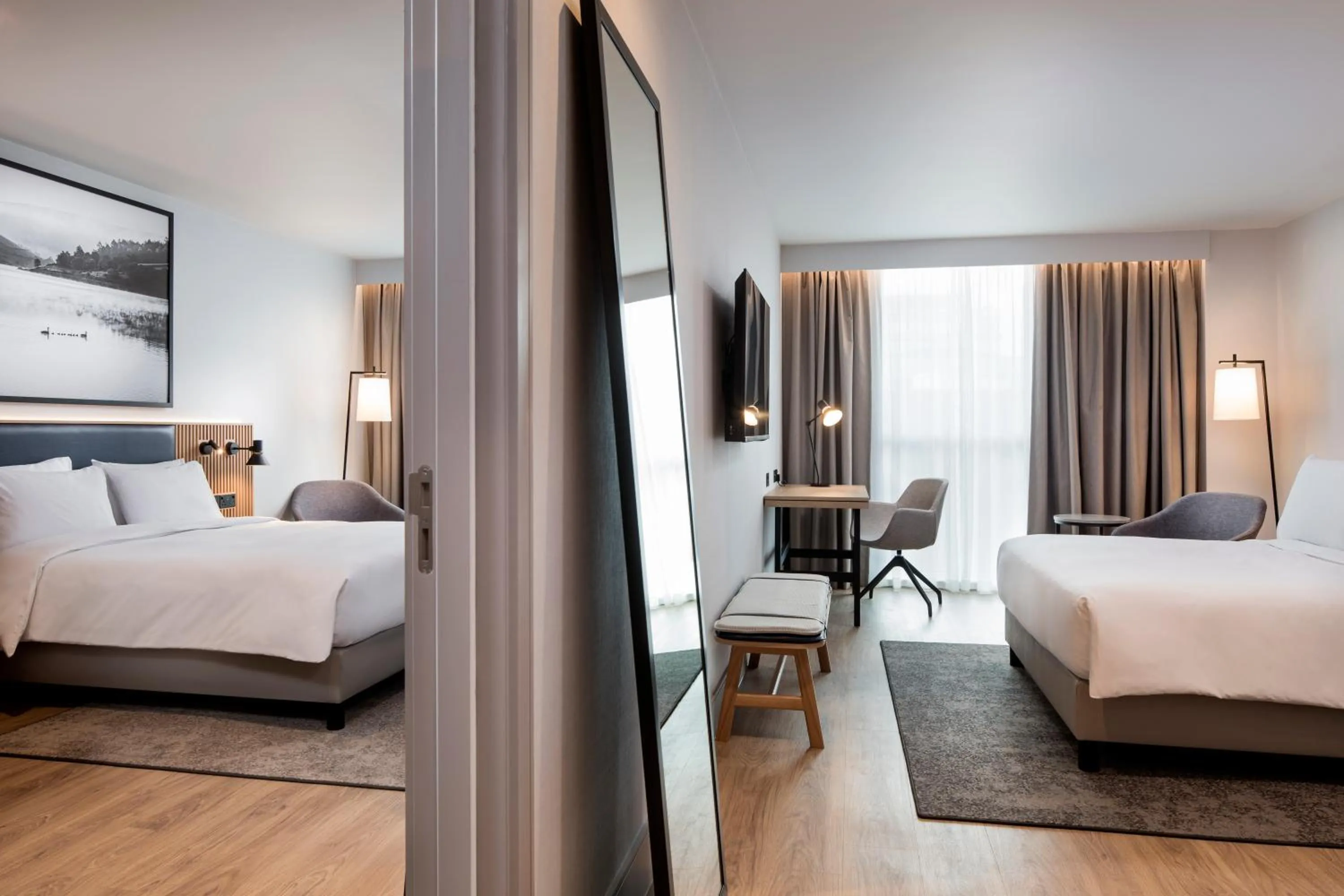 Bedroom, Bed in Radisson Blu Hotel, Sheffield