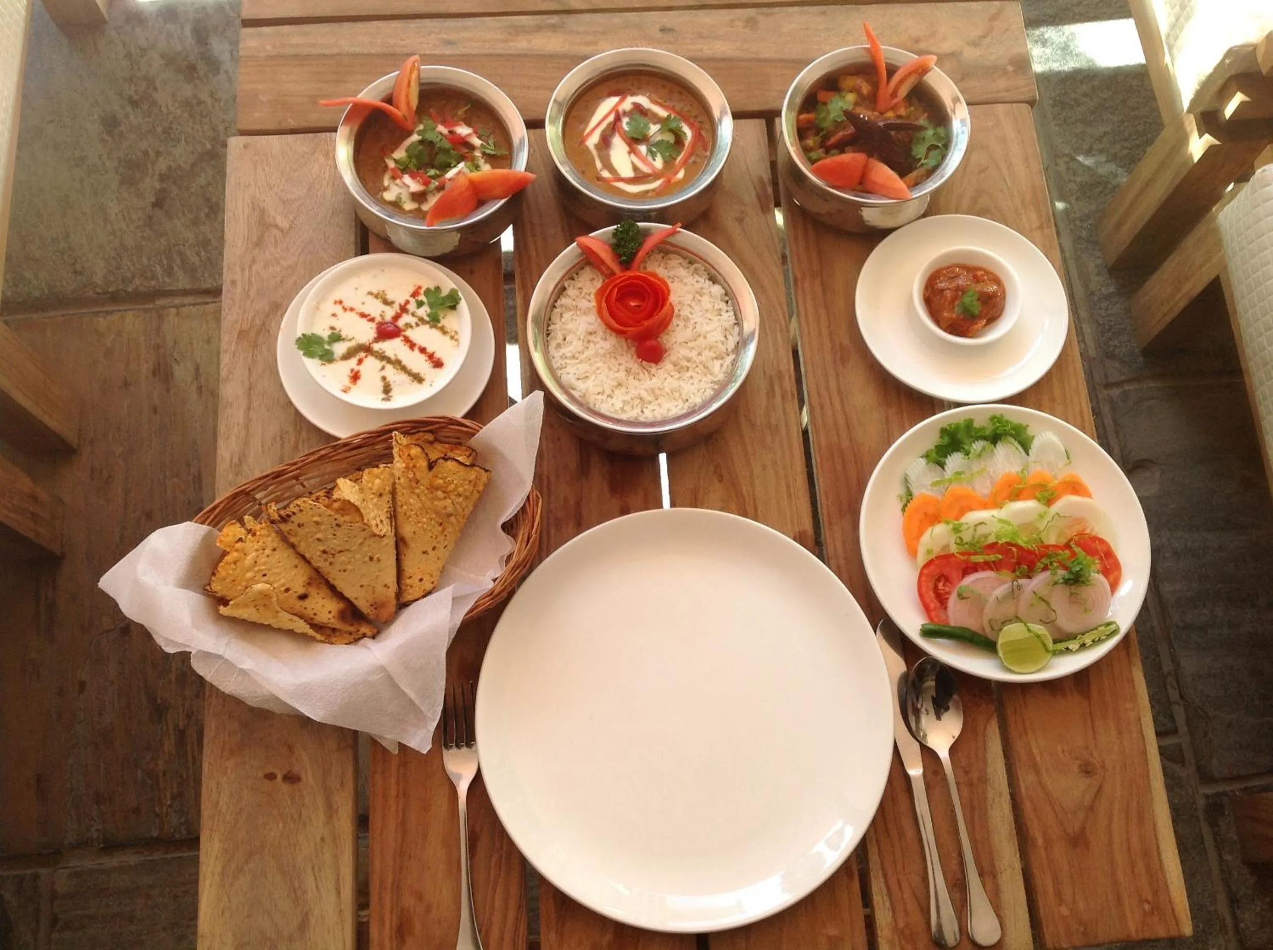 Food in Hotel Woodland Kathmandu