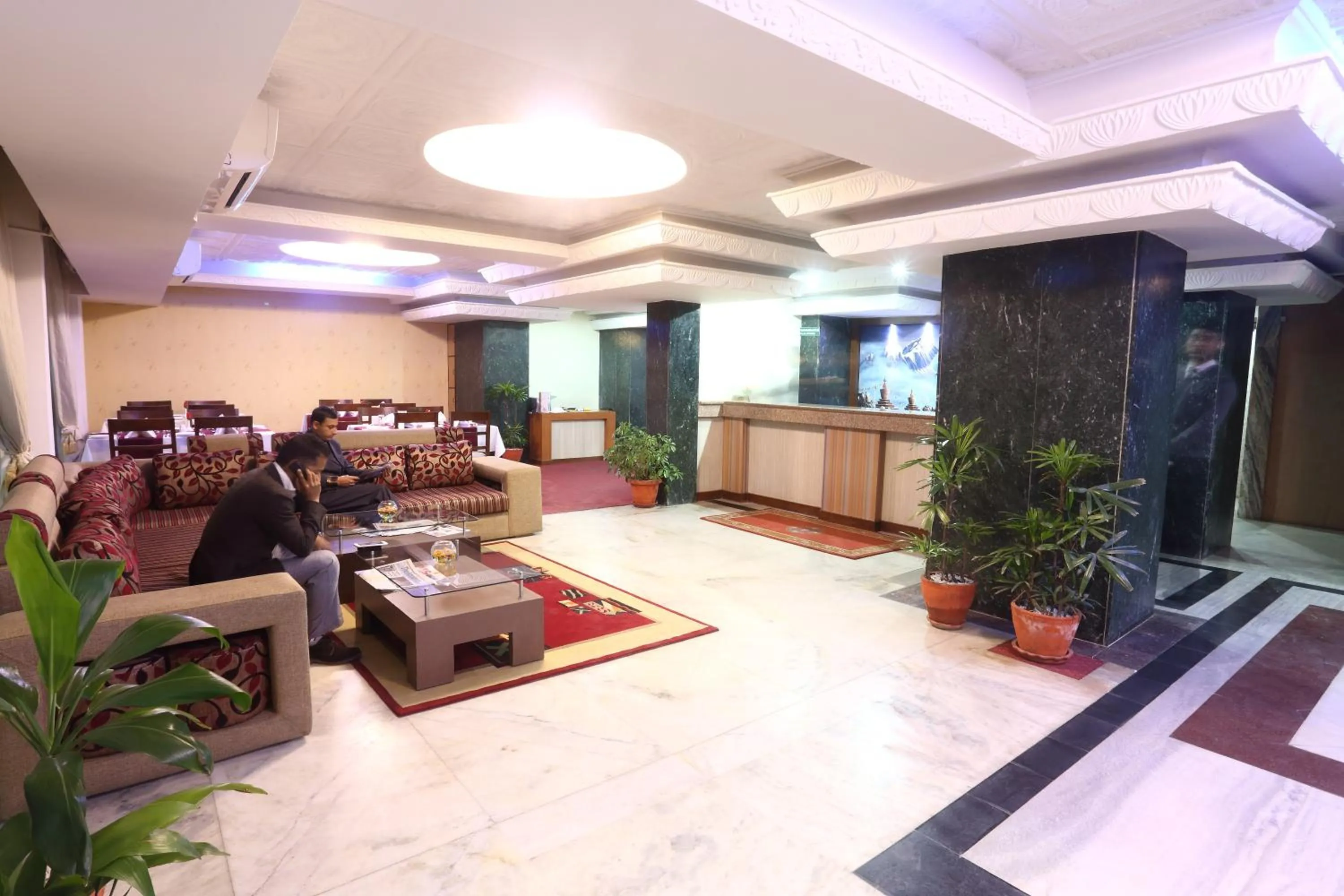 Lobby or reception in Hotel Woodland Kathmandu