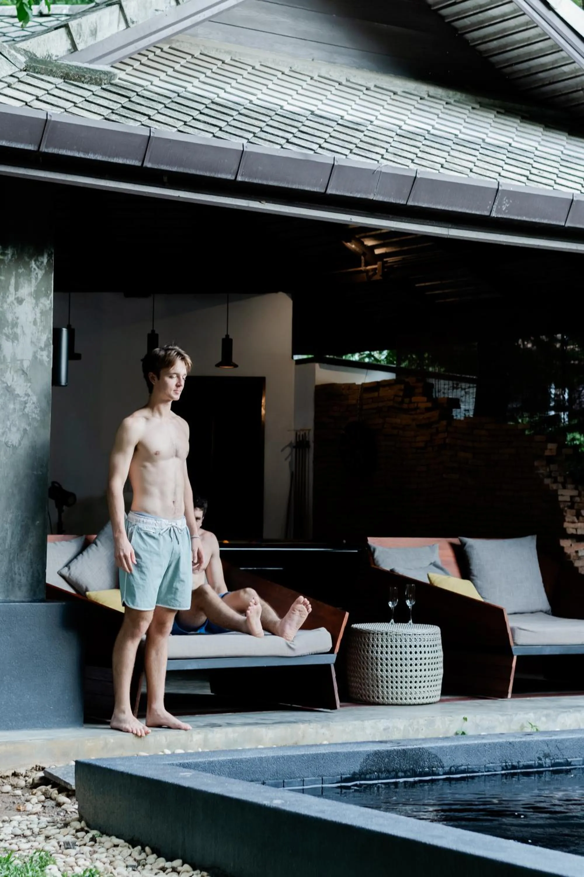 Pool view in Tolani Southgate Villa Chiang Mai