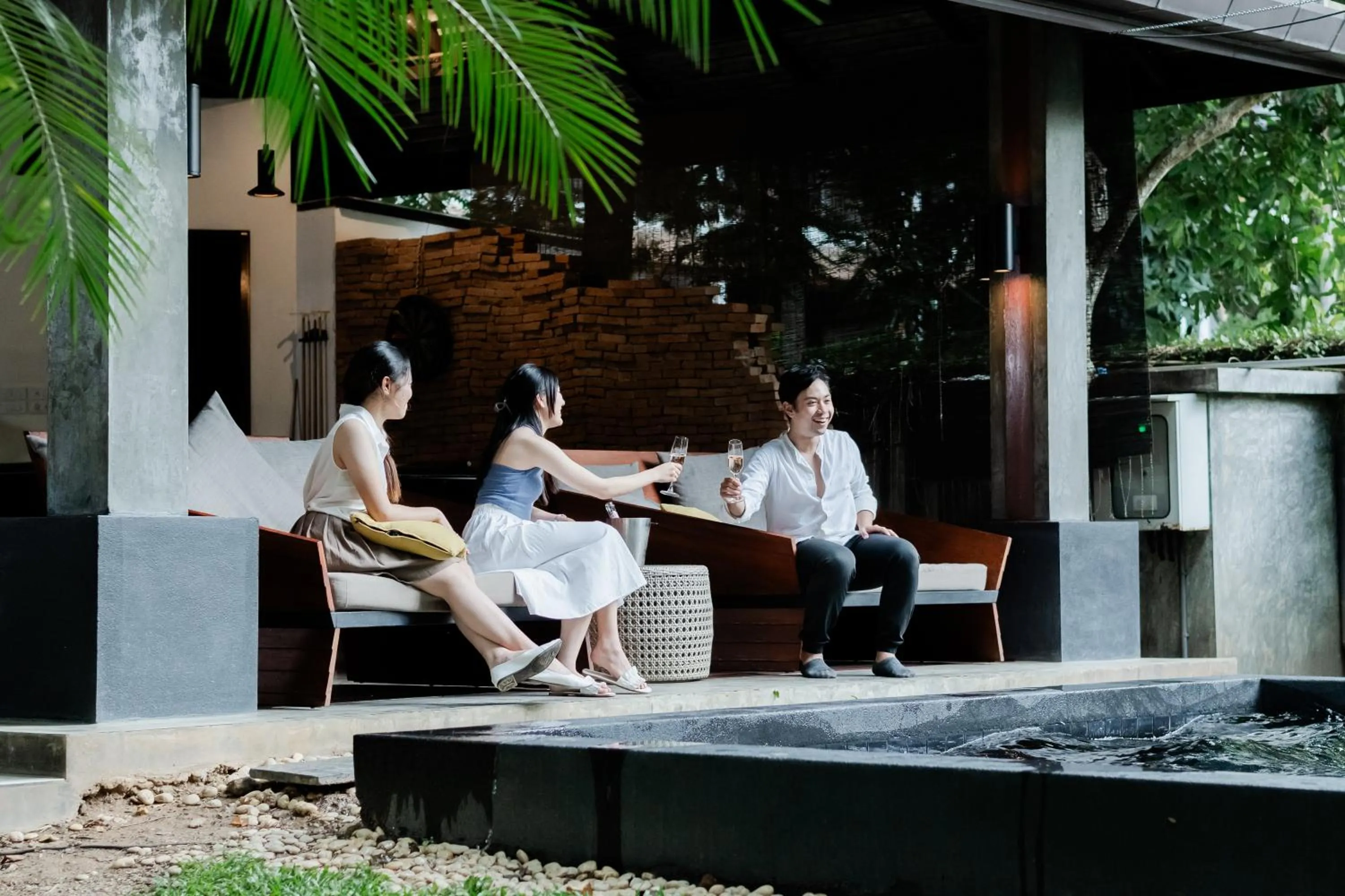 Seating area in Tolani Southgate Villa Chiang Mai