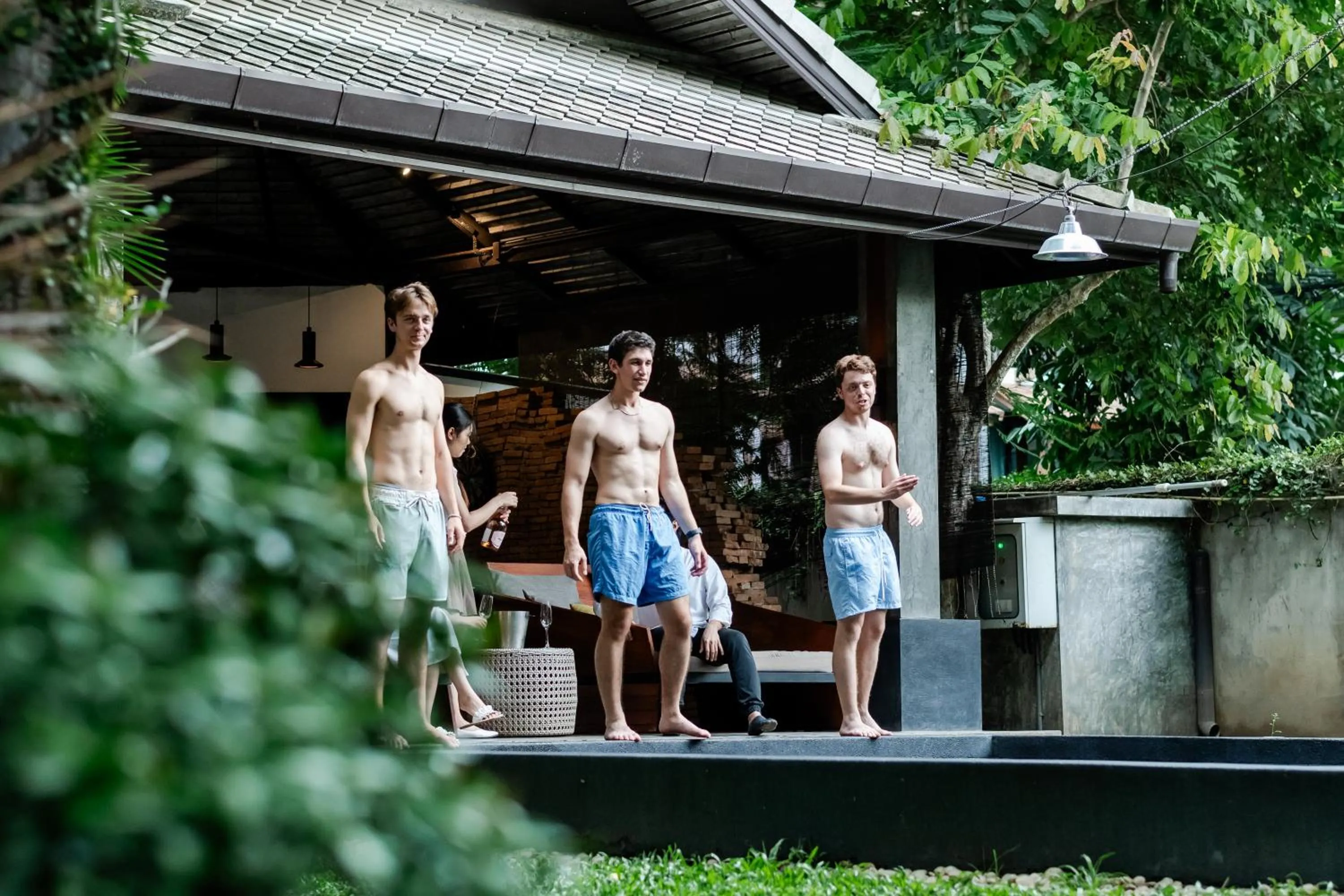 Garden view in Tolani Southgate Villa Chiang Mai