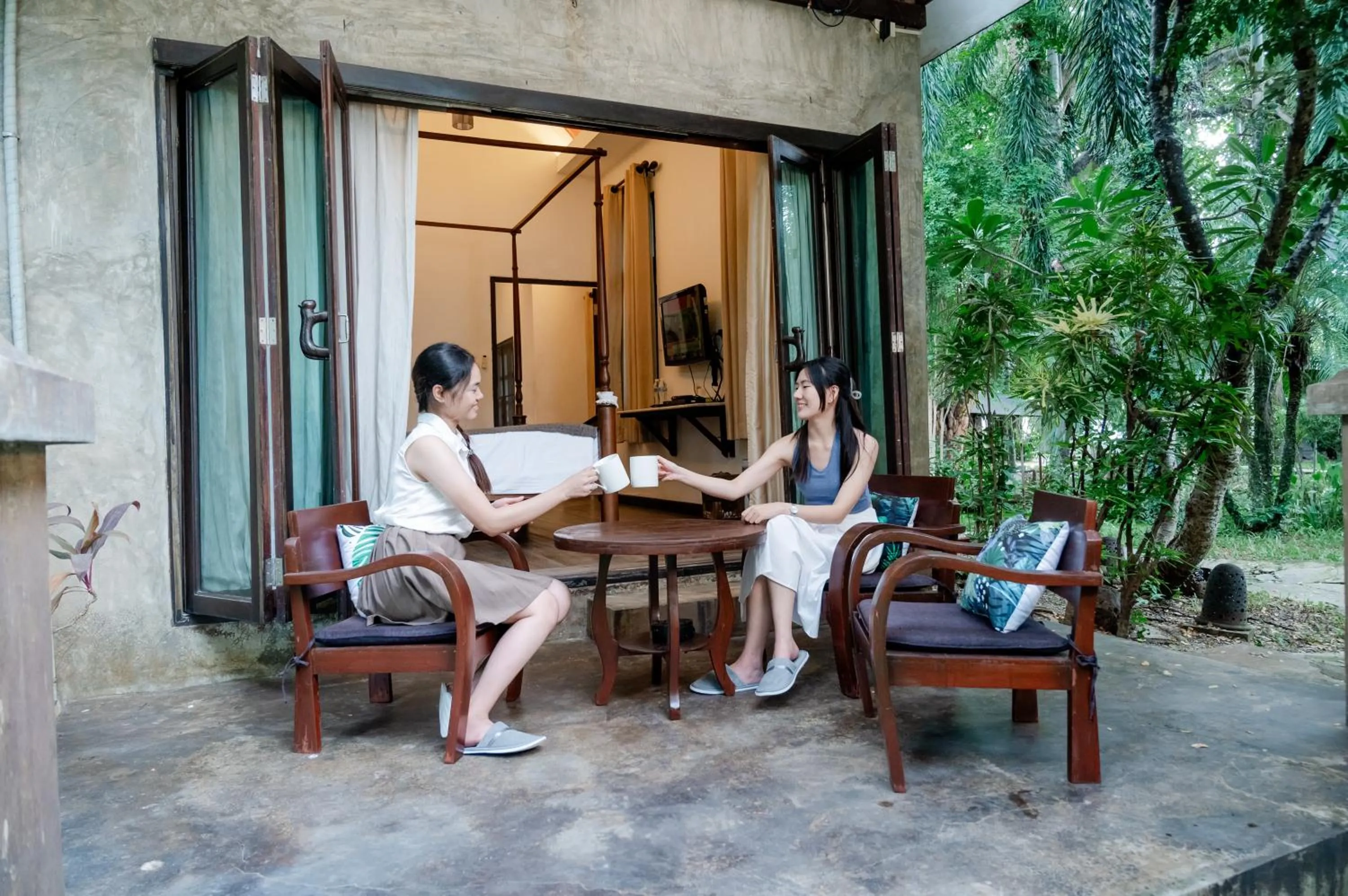 Patio in Tolani Southgate Villa Chiang Mai