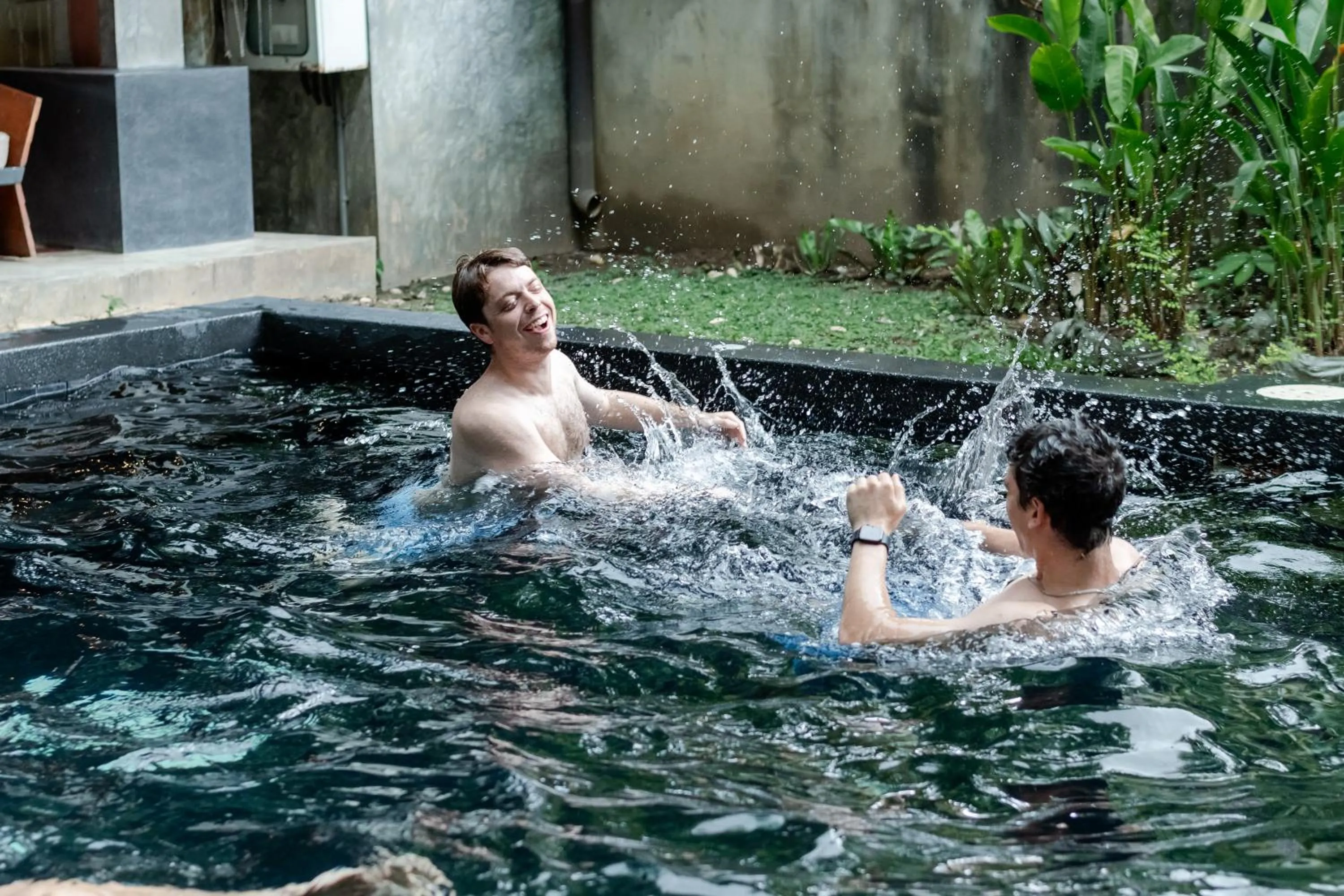 Pool view in Tolani Southgate Villa Chiang Mai