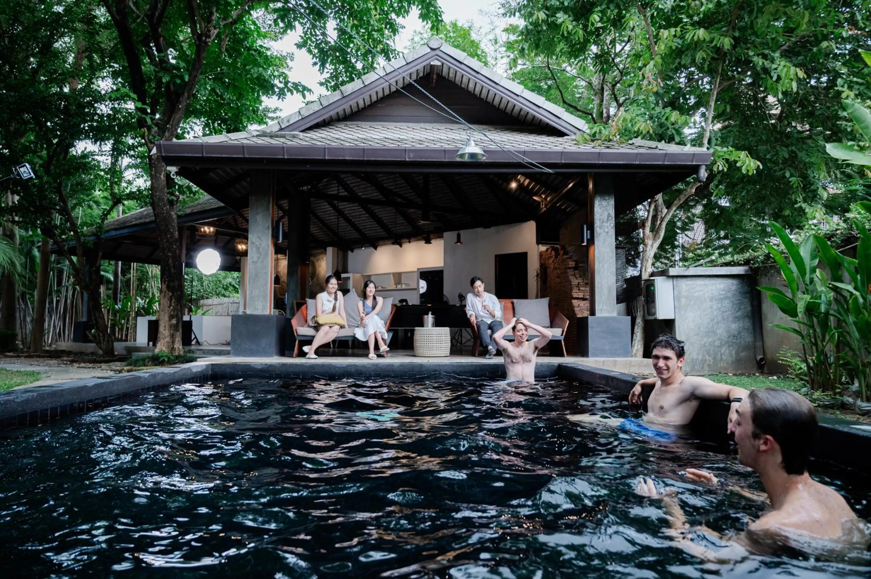 Swimming pool in Tolani Southgate Villa Chiang Mai