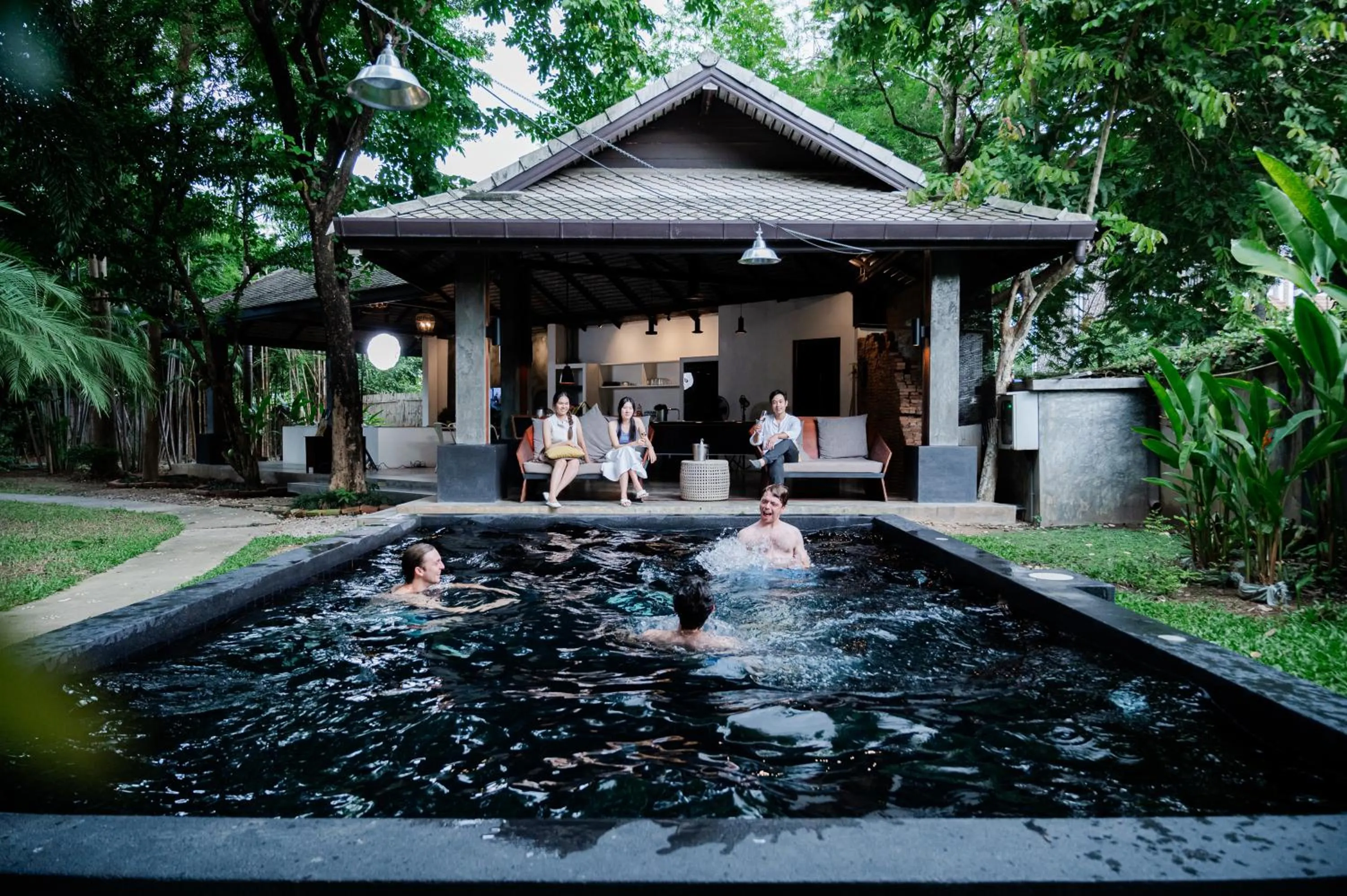Swimming pool in Tolani Southgate Villa Chiang Mai