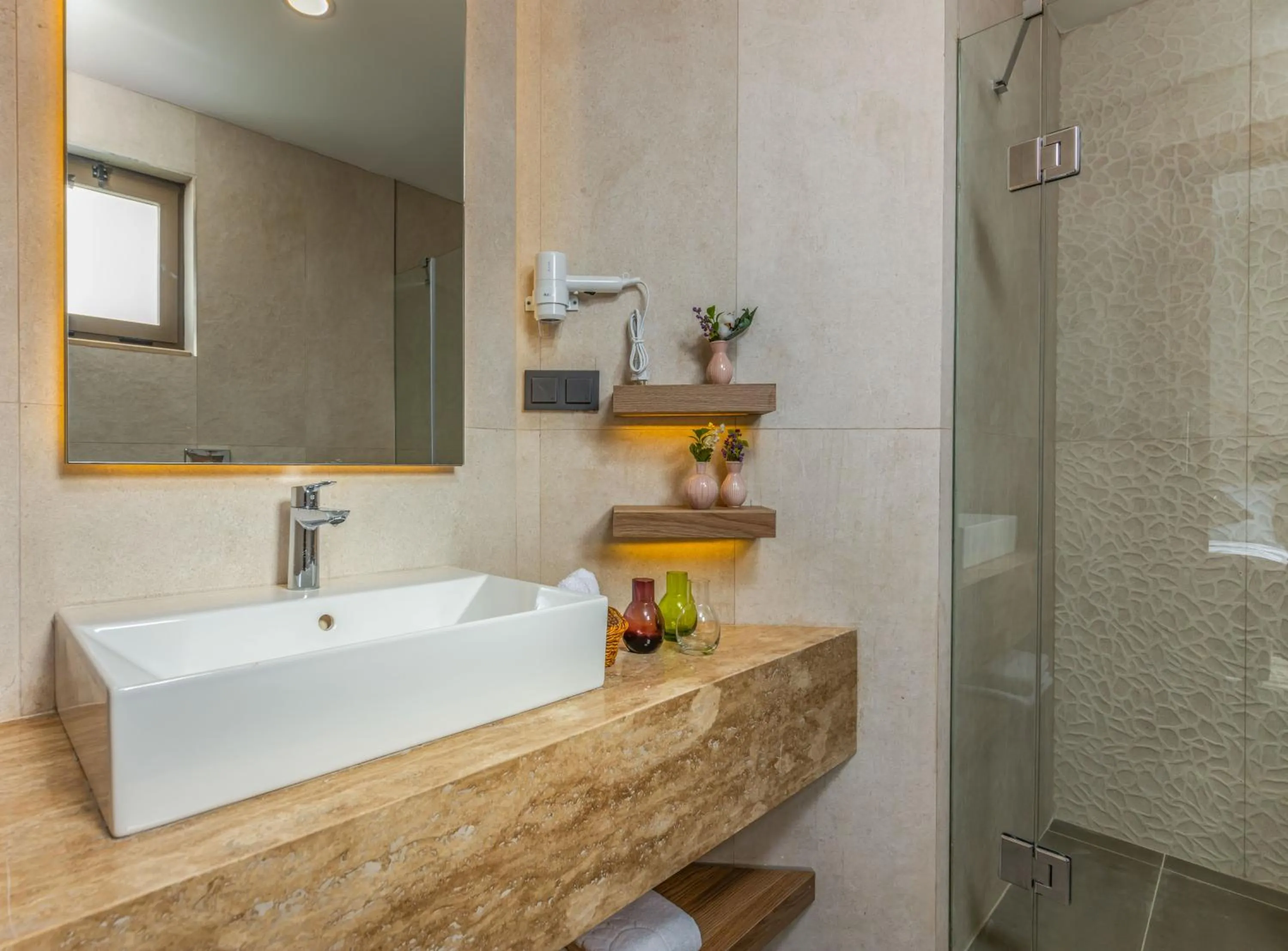 Shower in Ema Houses