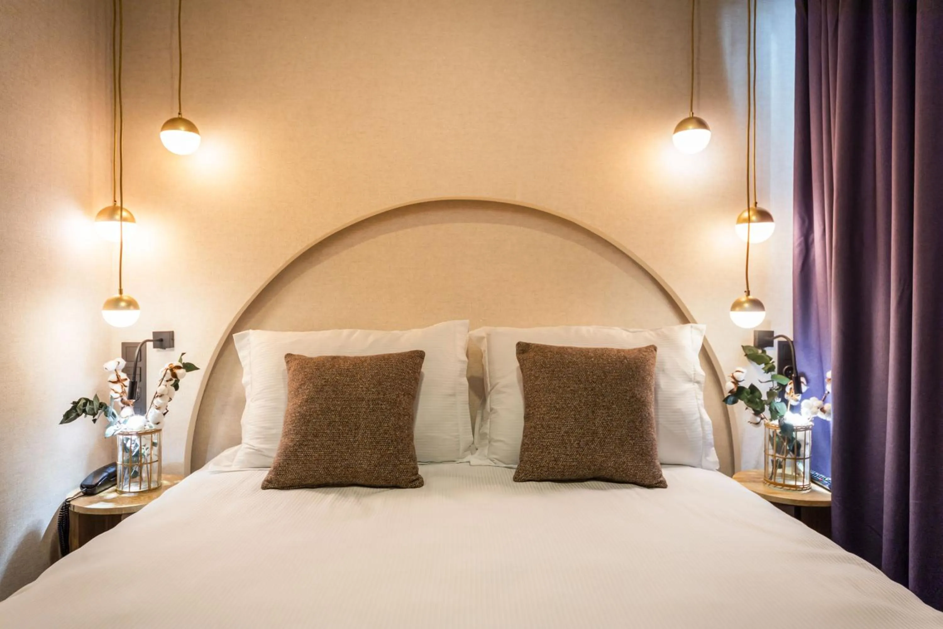 Patio, Bed in Ema Houses