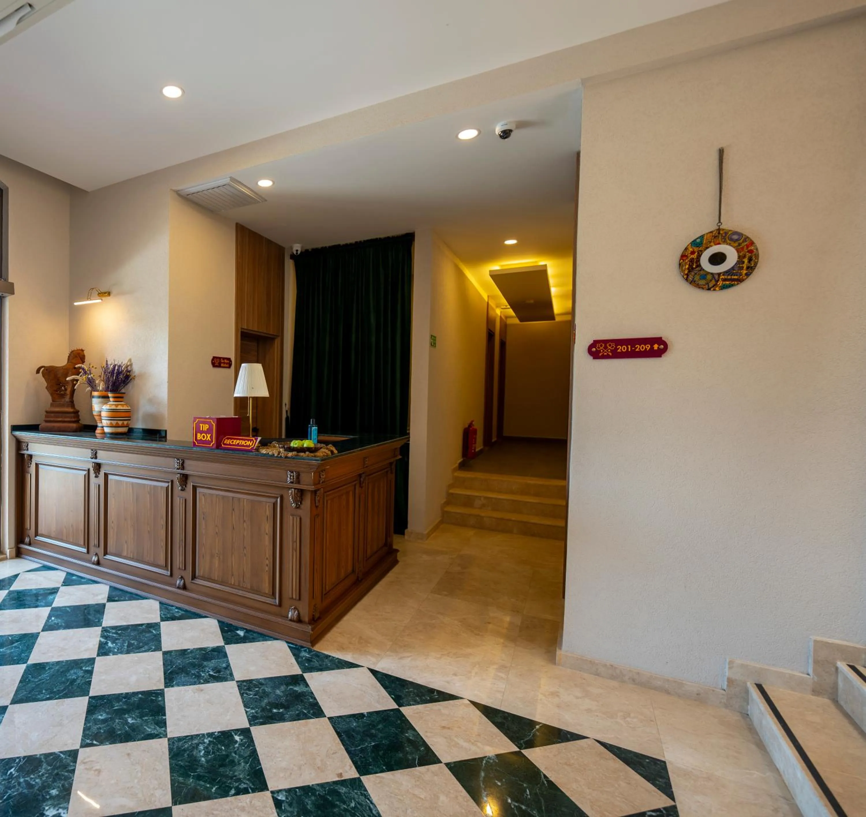 Lobby or reception in Ema Houses