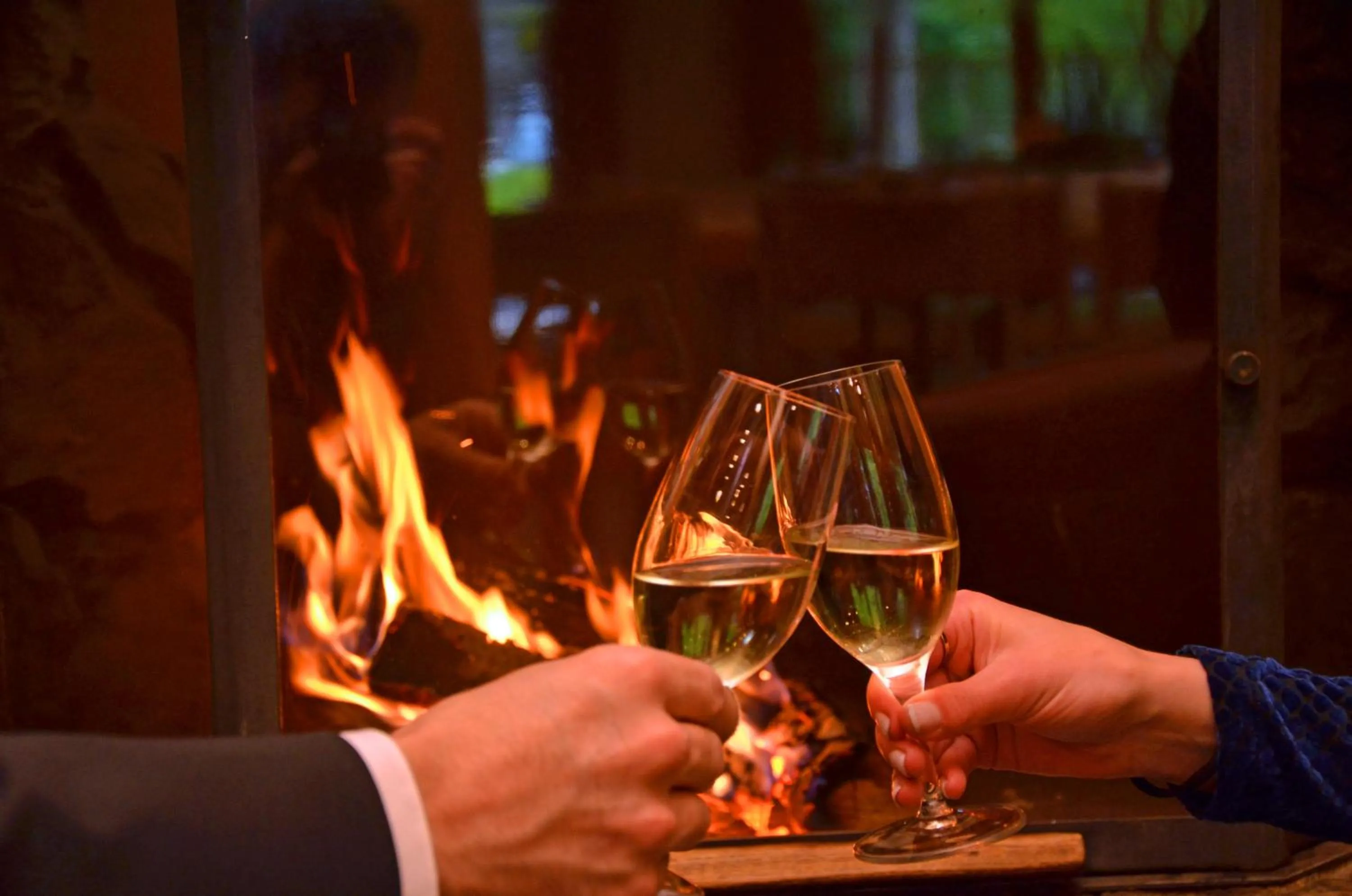 Lounge or bar in Hüttenhotel Husky Lodge