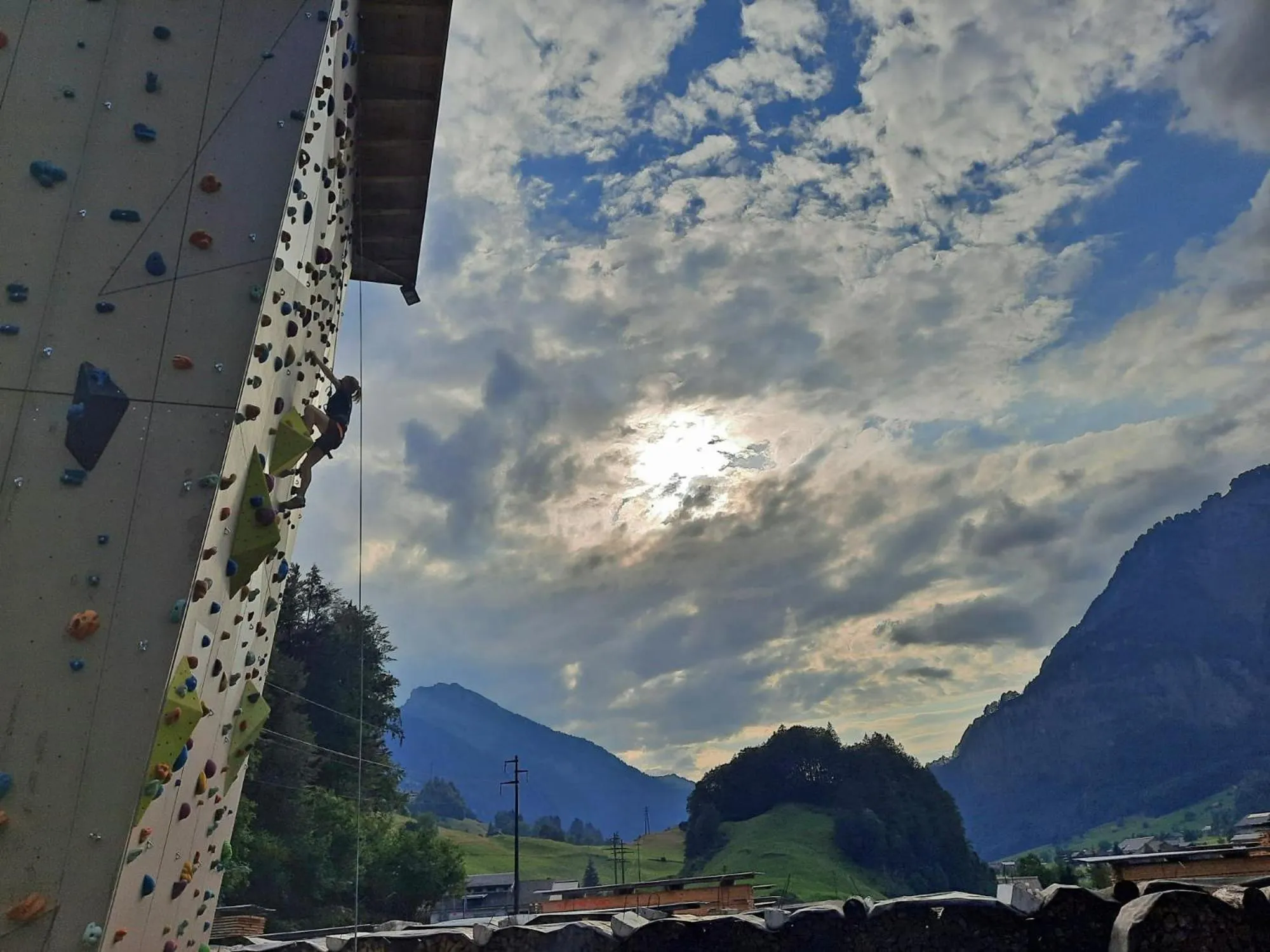 Natural landscape in Hüttenhotel Husky Lodge
