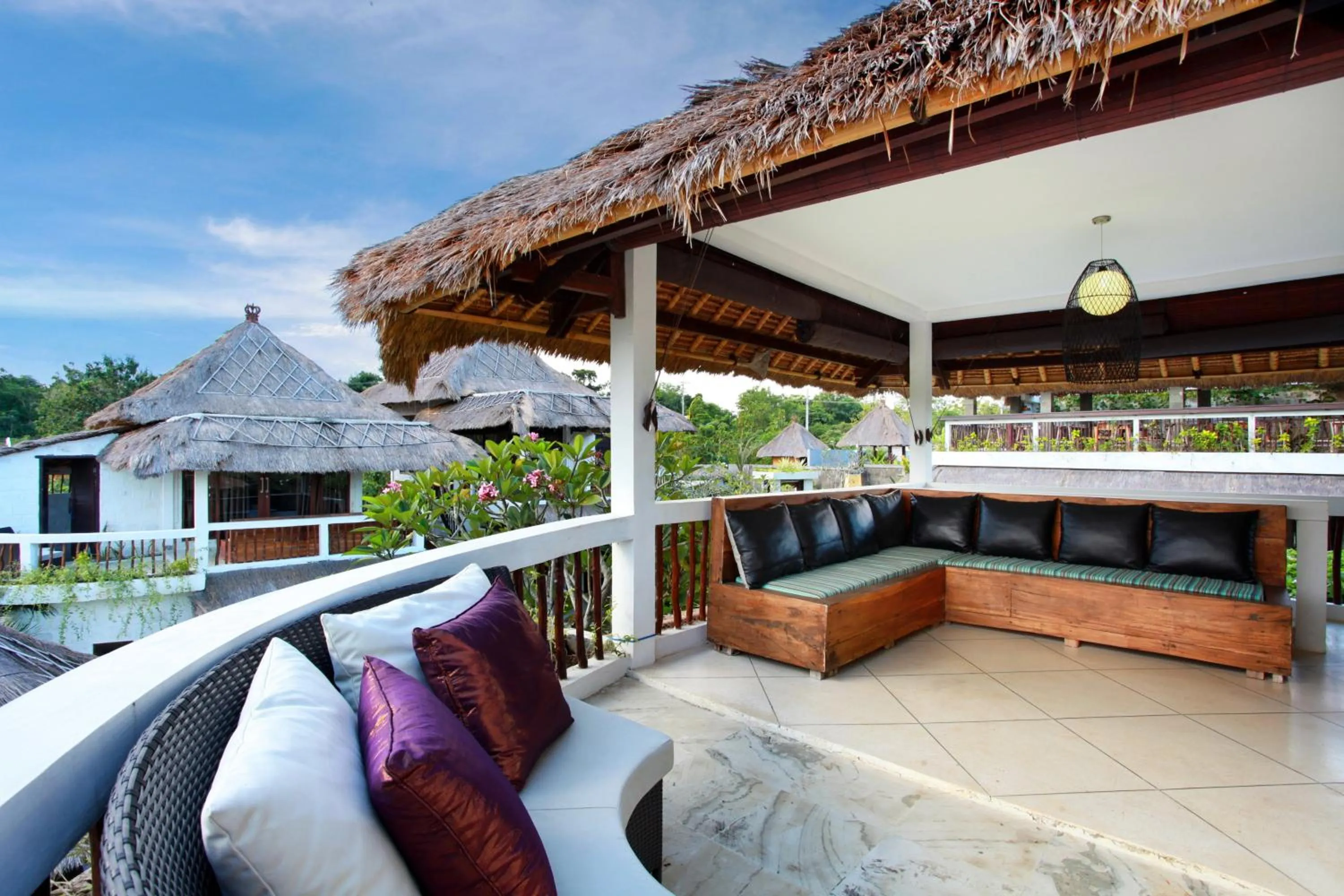 Balcony/Terrace in Hill Dance Bali American Hotel