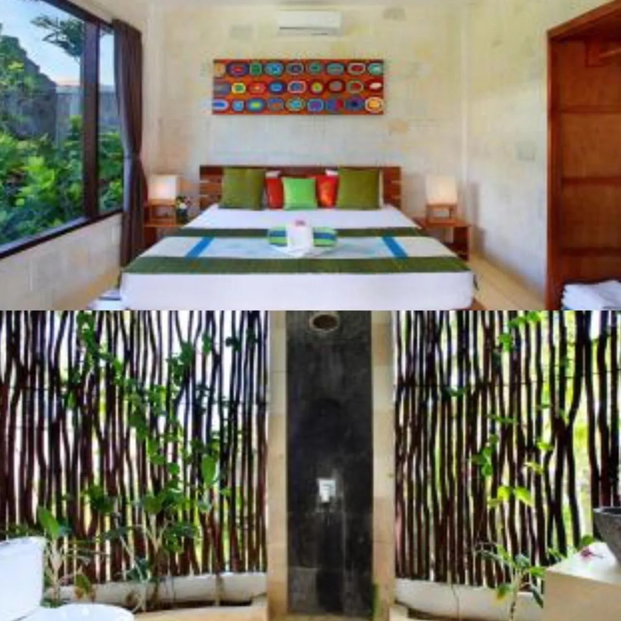 Bed in Hill Dance Bali American Hotel