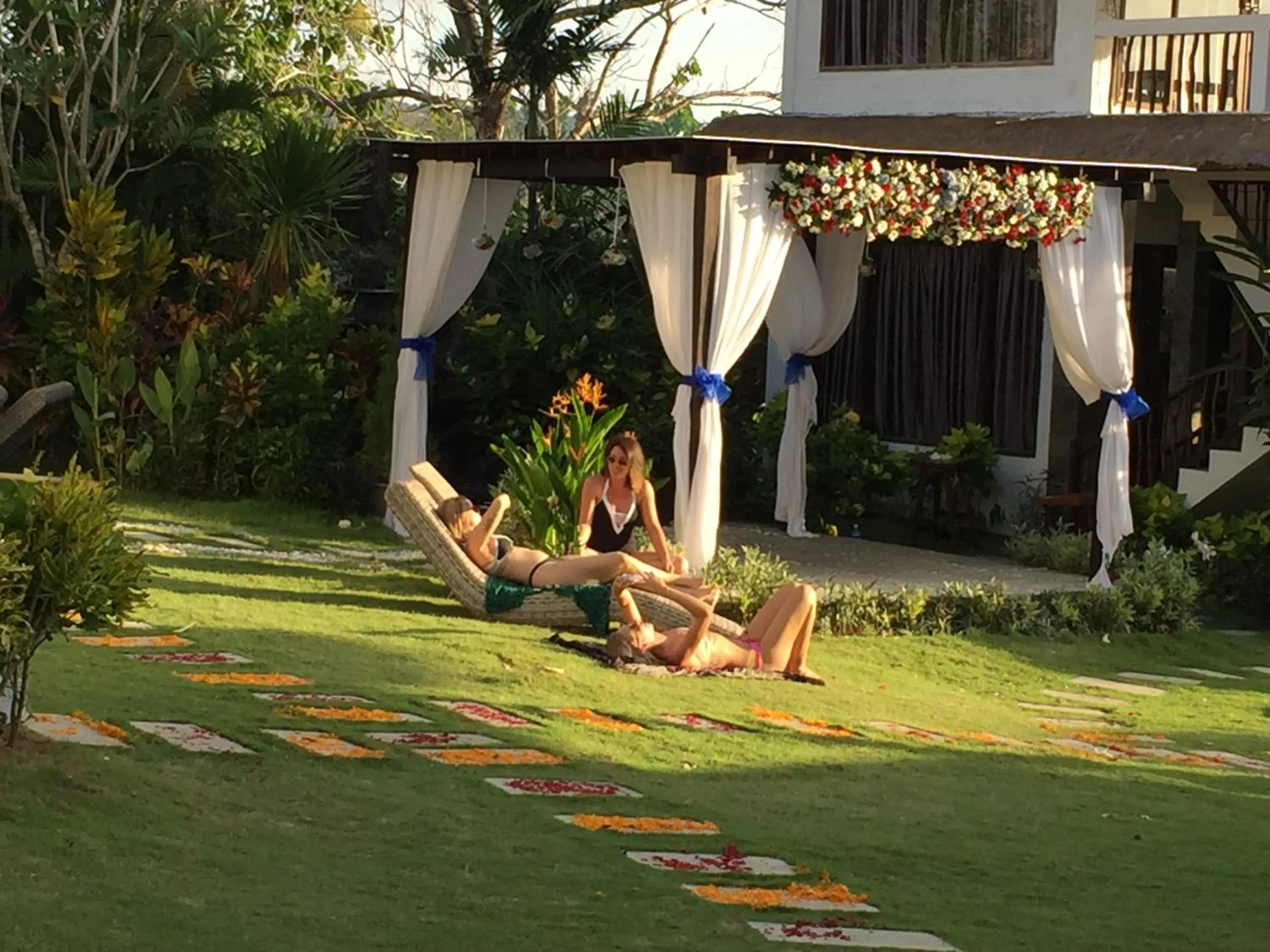 Property building in Hill Dance Bali American Hotel